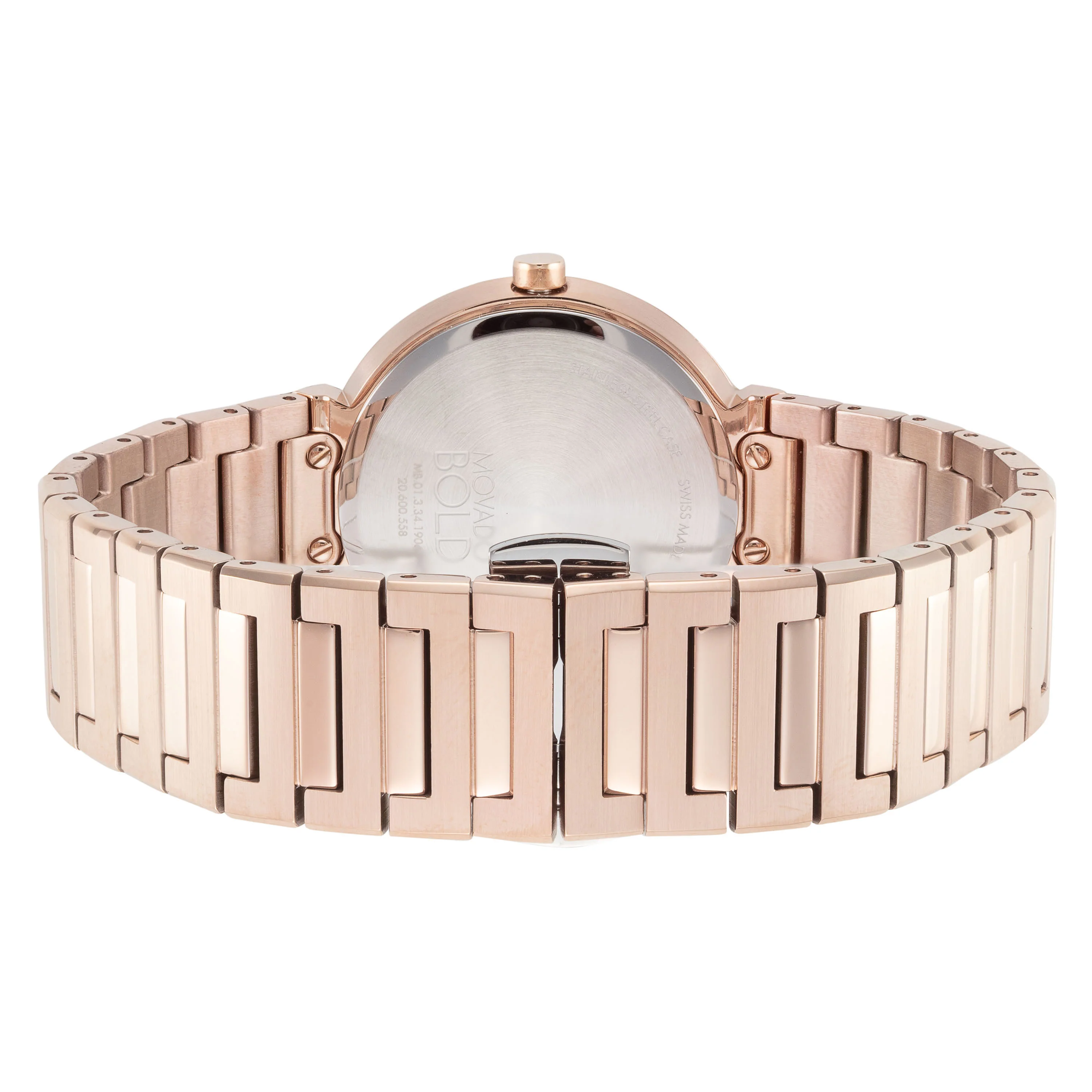 Bold 34mm / Stick Index / Rose Gold | Rose Gold Dial - Image 3