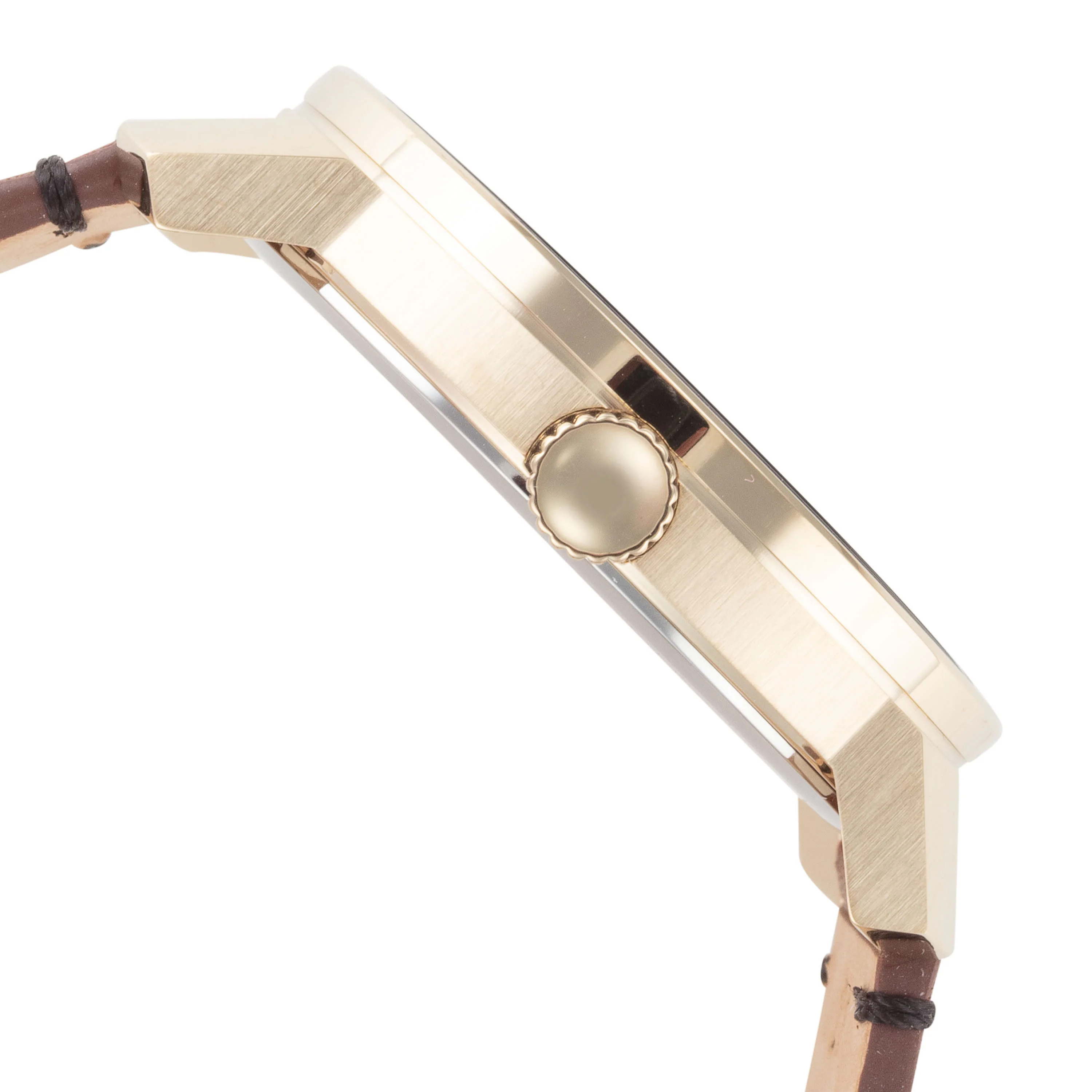 Bold 41mm / Black / Brown | Black Dial - Image 2