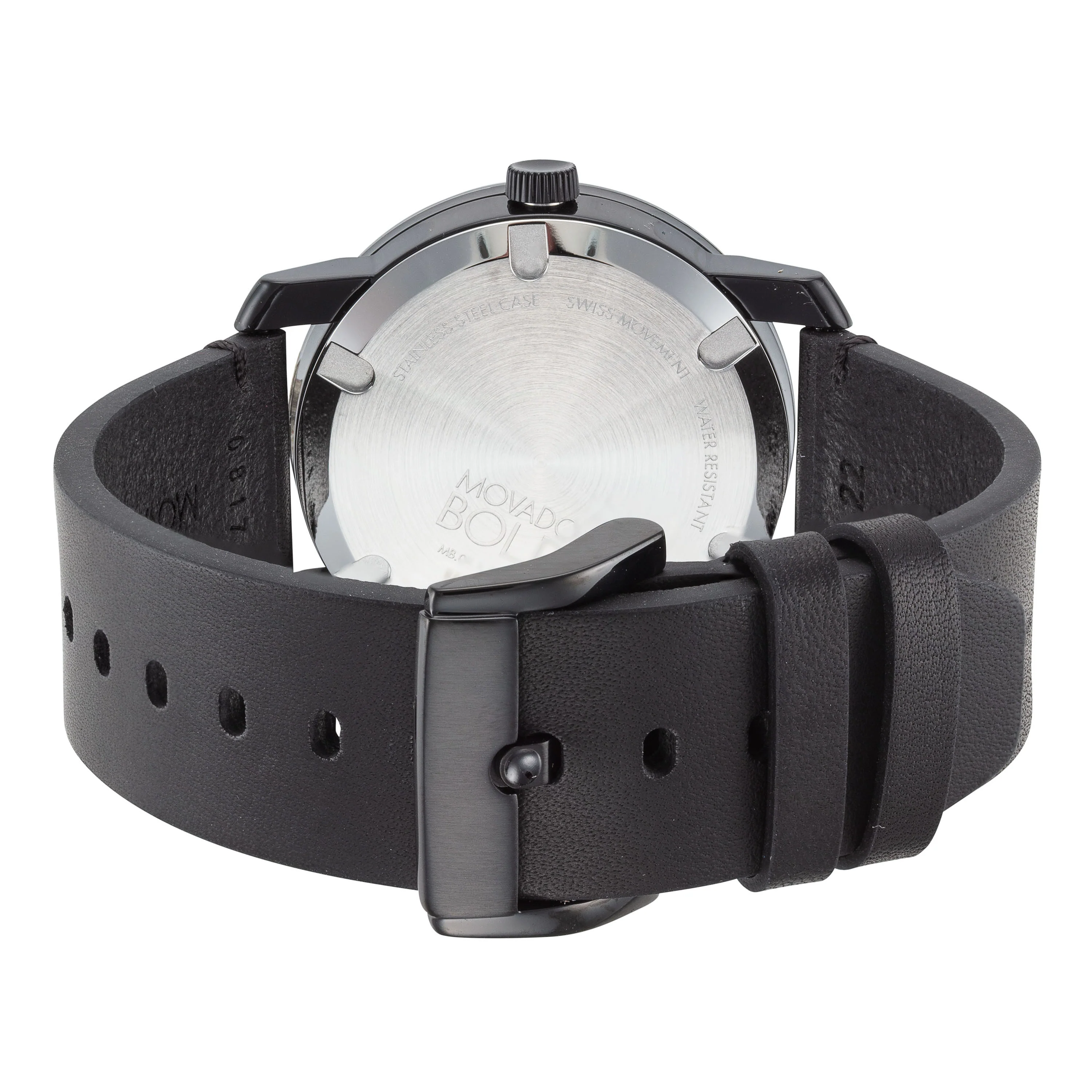 Bold 42mm / Black and Blue / Black | Black Dial - Image 3