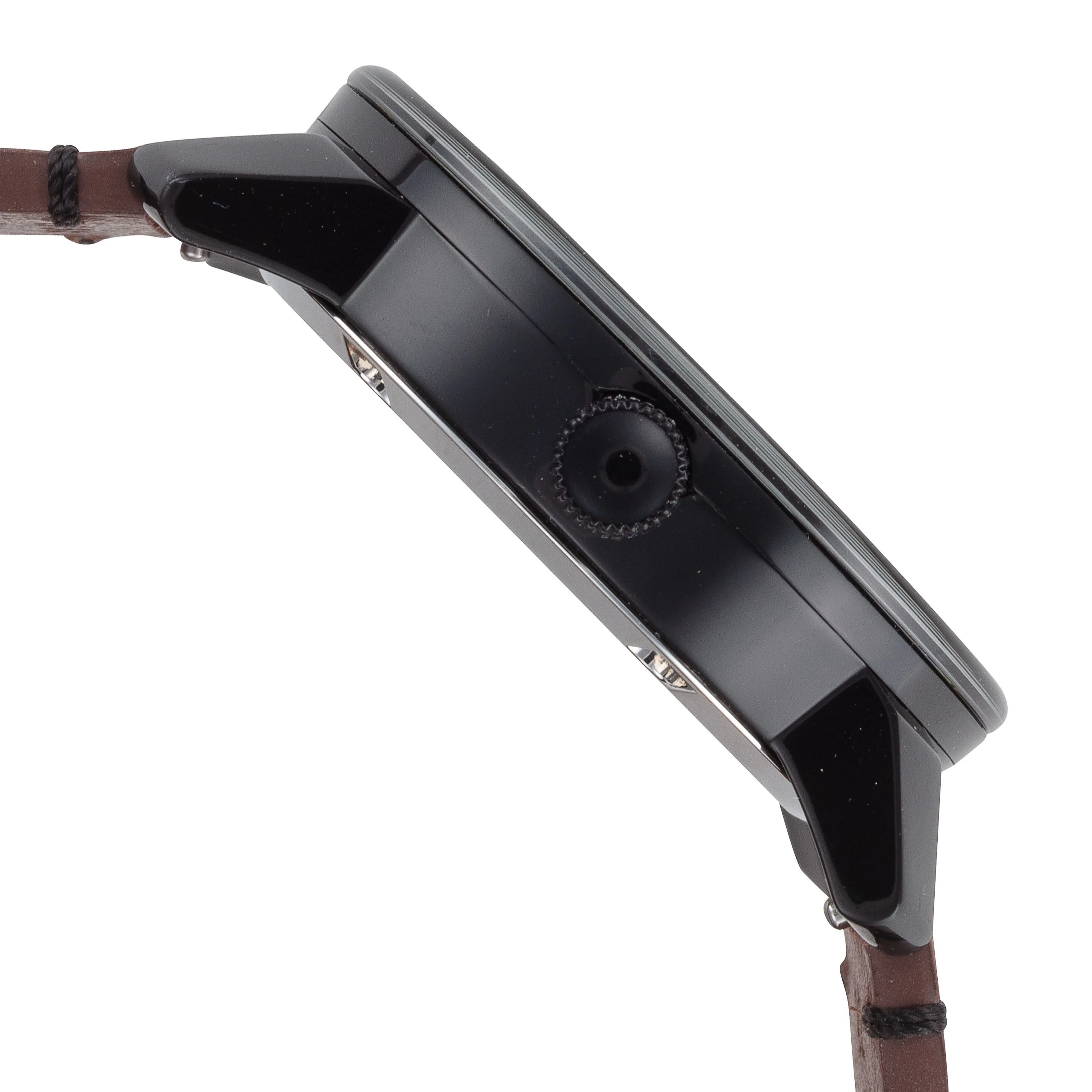 Bold 42mm / Black / Brown | Black Dial - Image 2