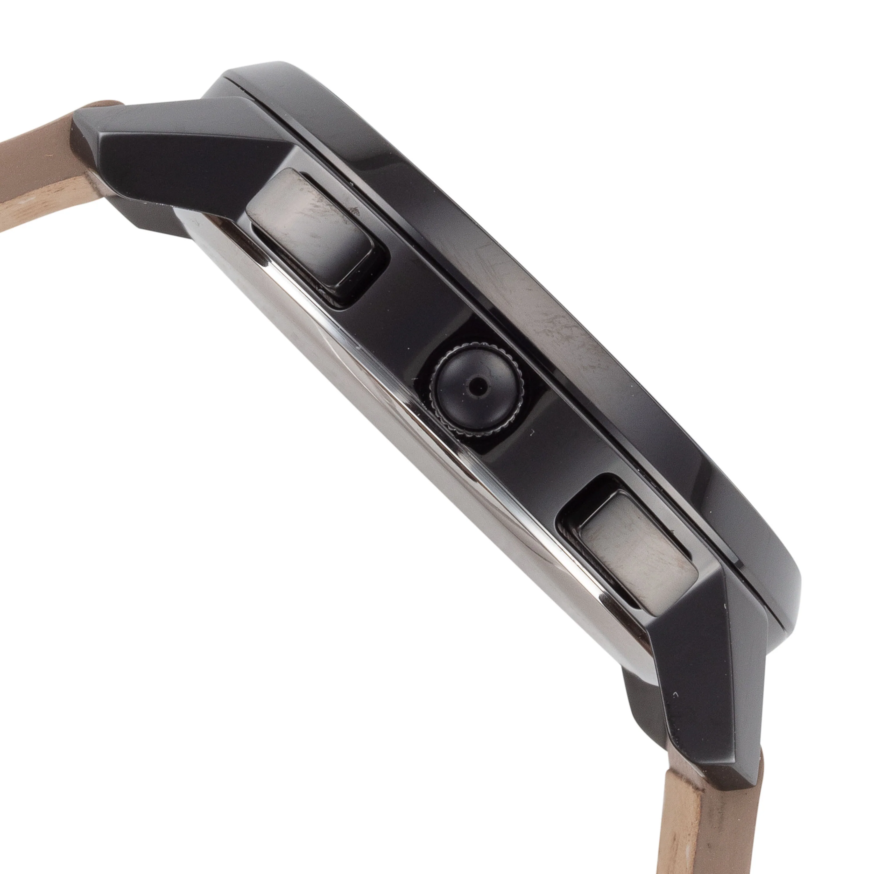 Bold 42mm / Black / Tan | Black Dial - Image 2