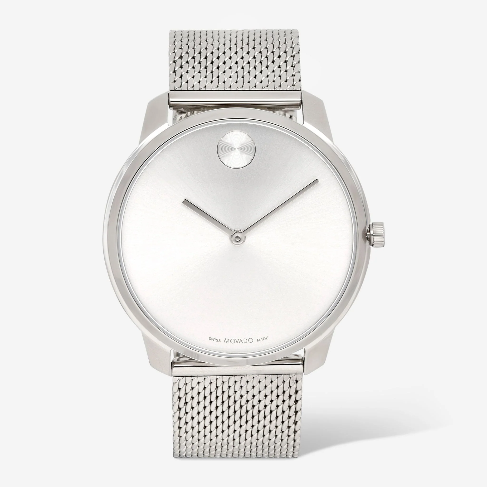 Bold Silver Silver Dial