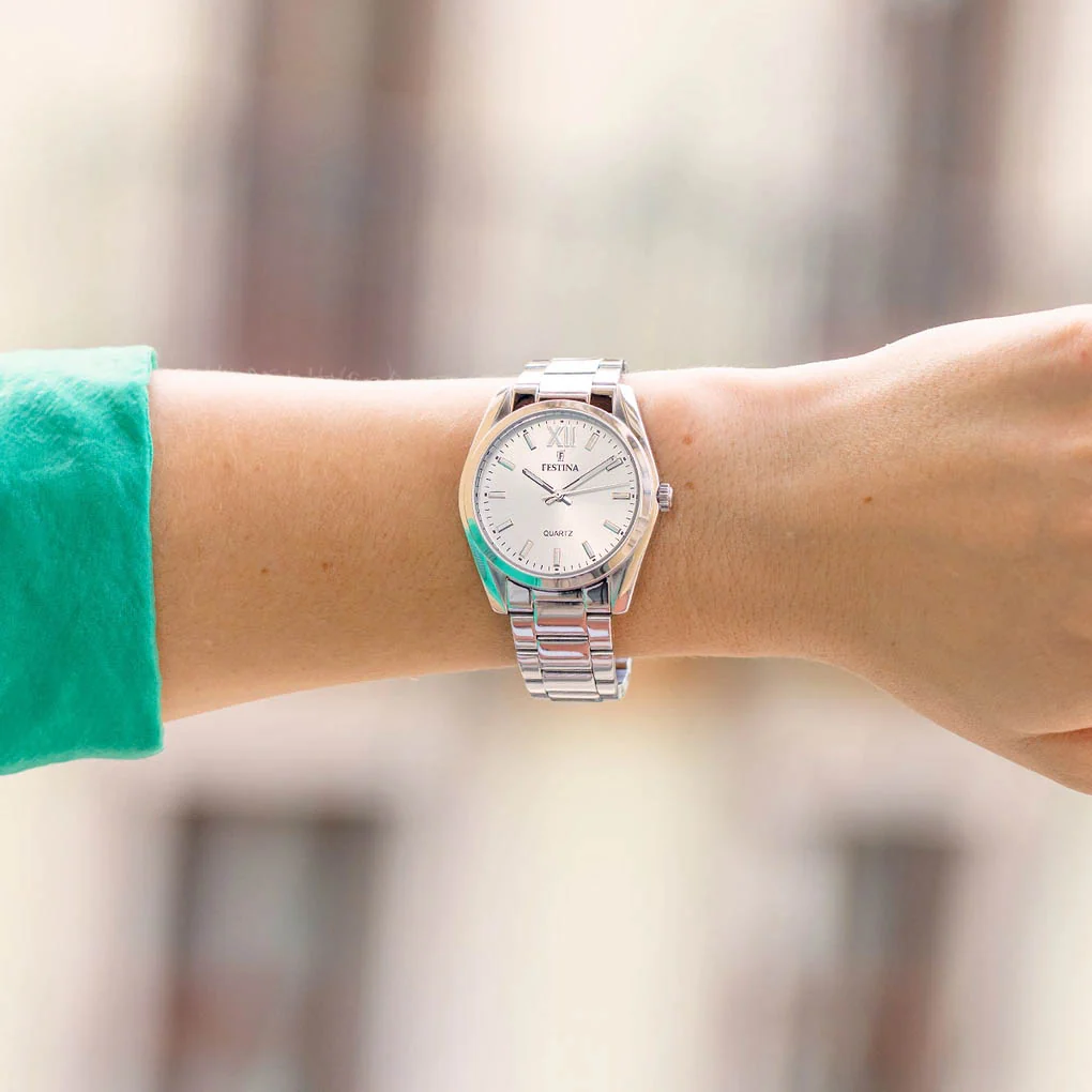 Boyfriend White / Stainless Steel | White Dial - Image 3