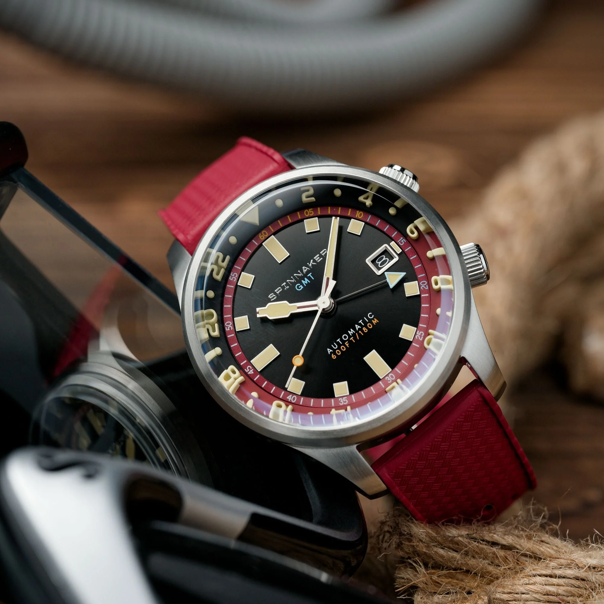Bradner GMT Automatic Black / Stainless Steel Black Dial - Image 2