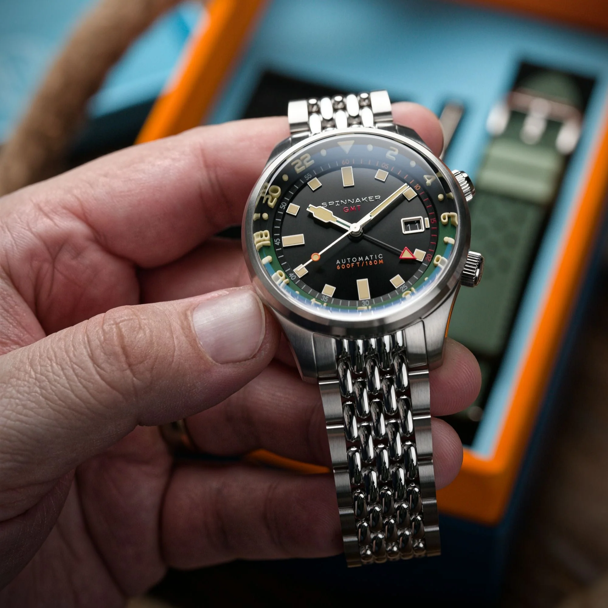 Bradner GMT Automatic Black / Stainless Steel Black Dial - Image 2