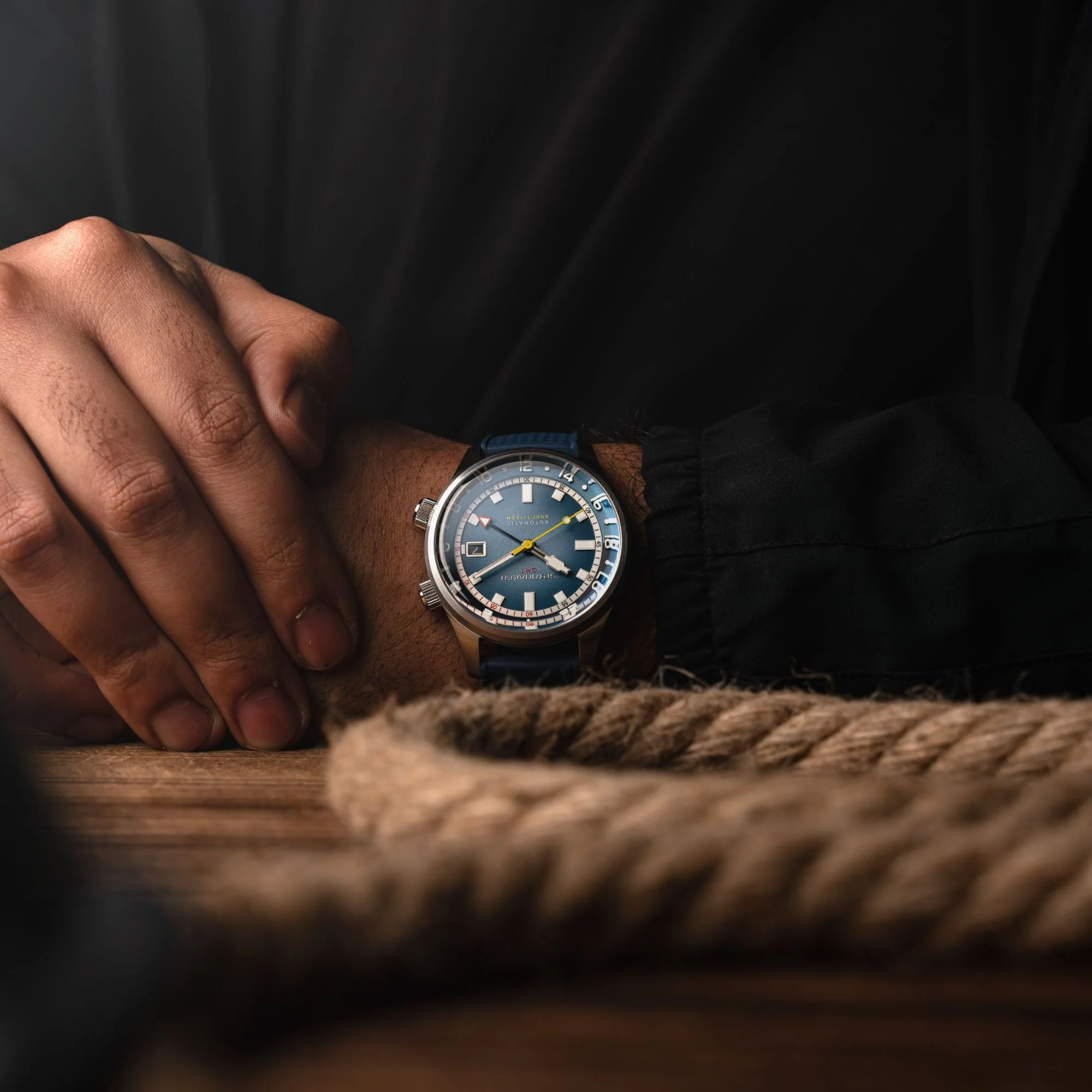 Bradner GMT Automatic Blue/Stainless Steel Blue Dial - Image 2
