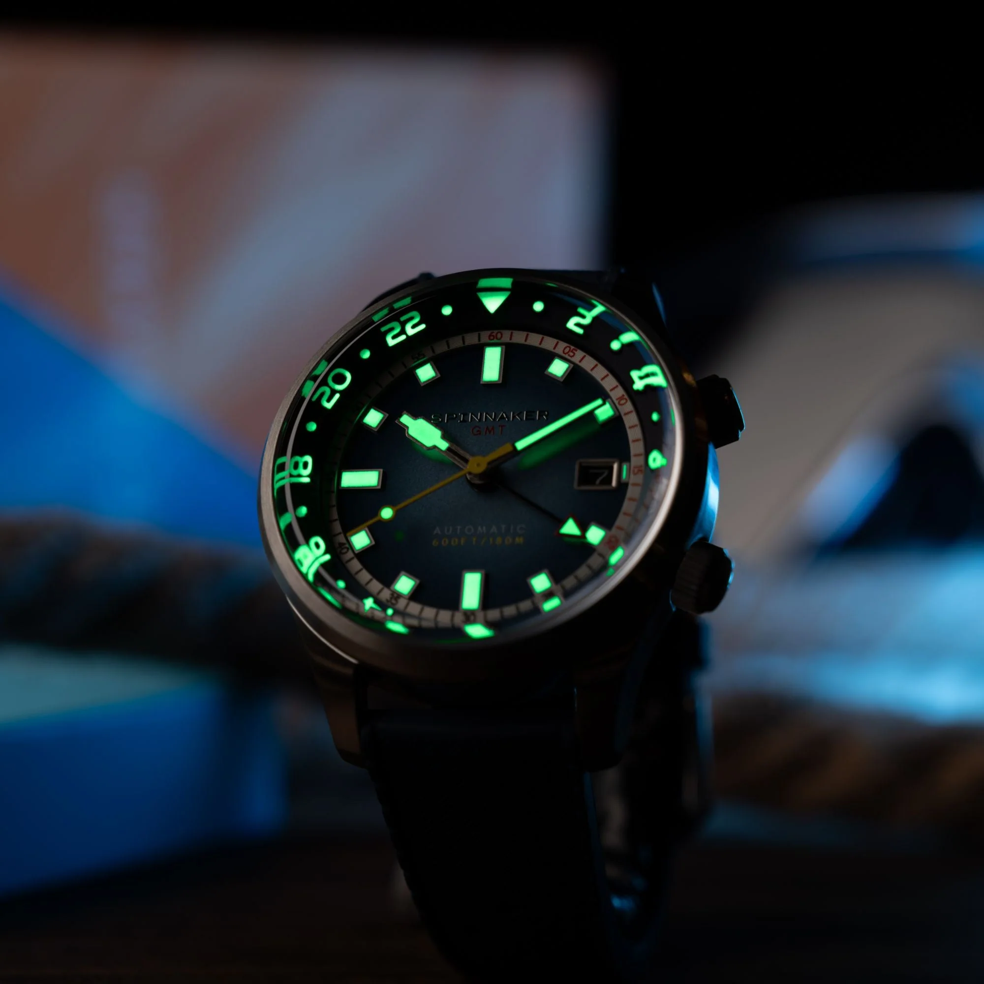 Bradner GMT Automatic Blue/Stainless Steel Blue Dial - Image 3