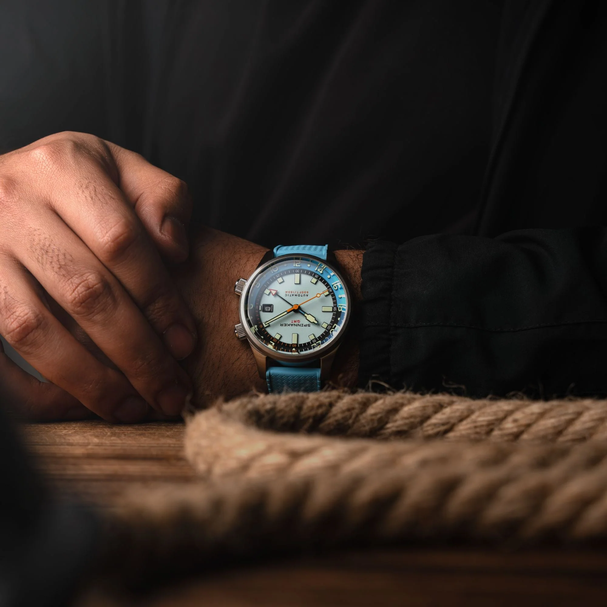 Bradner GMT Automatic Blue/Stainless Steel Blue Dial - Image 2