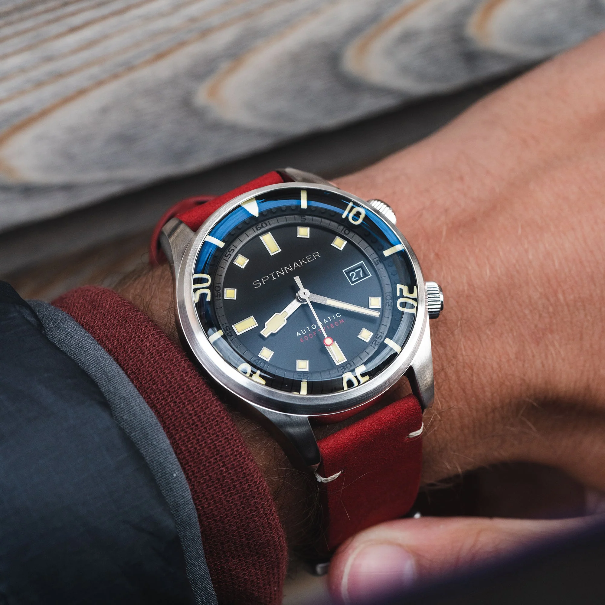 Bradner Black / Leather | Black Dial - Image 10