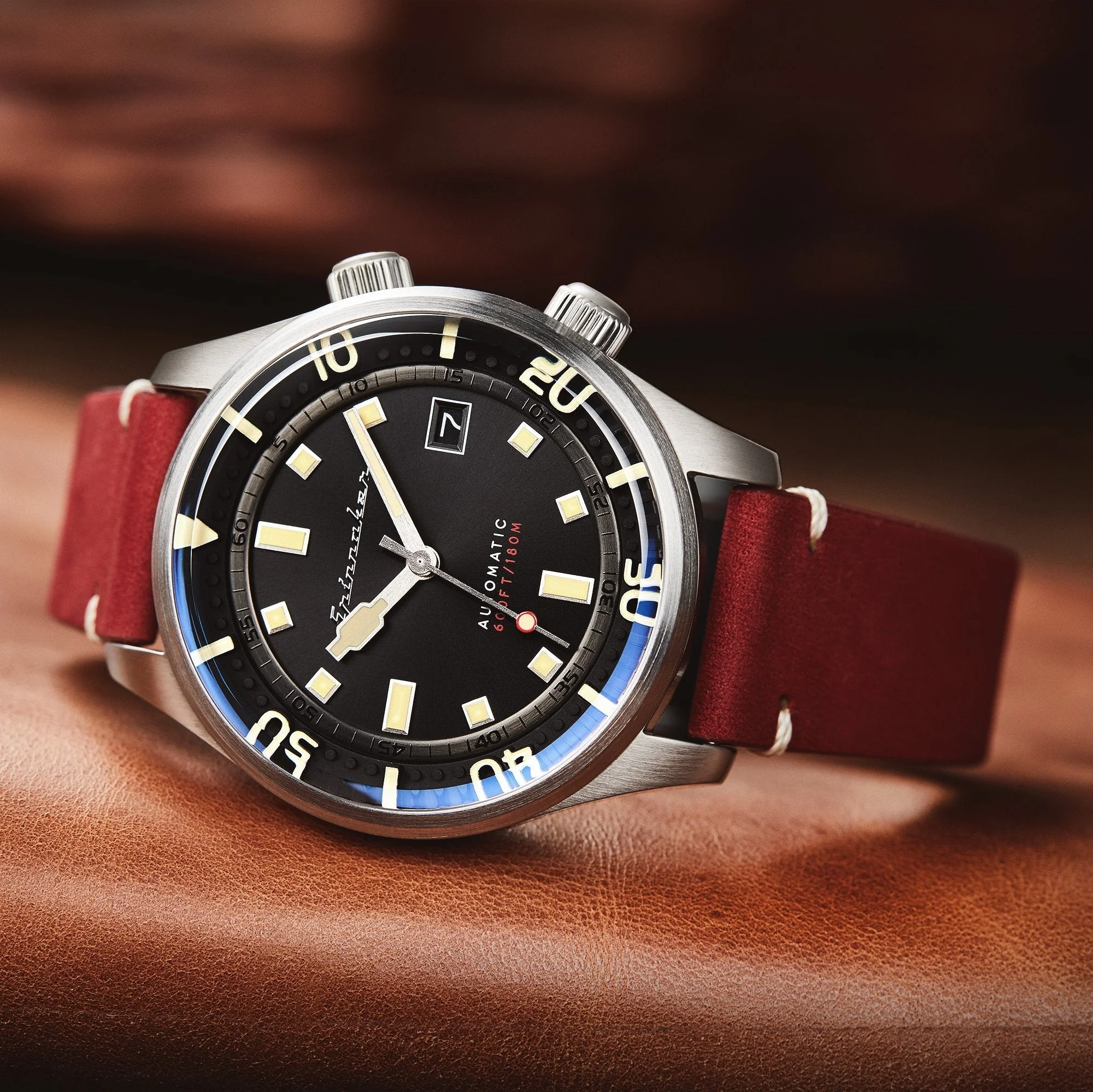 Bradner Black / Leather | Black Dial - Image 4