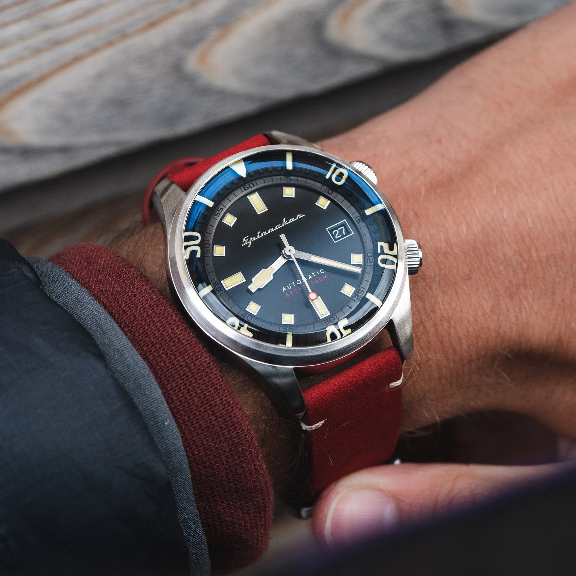 Bradner Black / Leather | Black Dial - Image 6