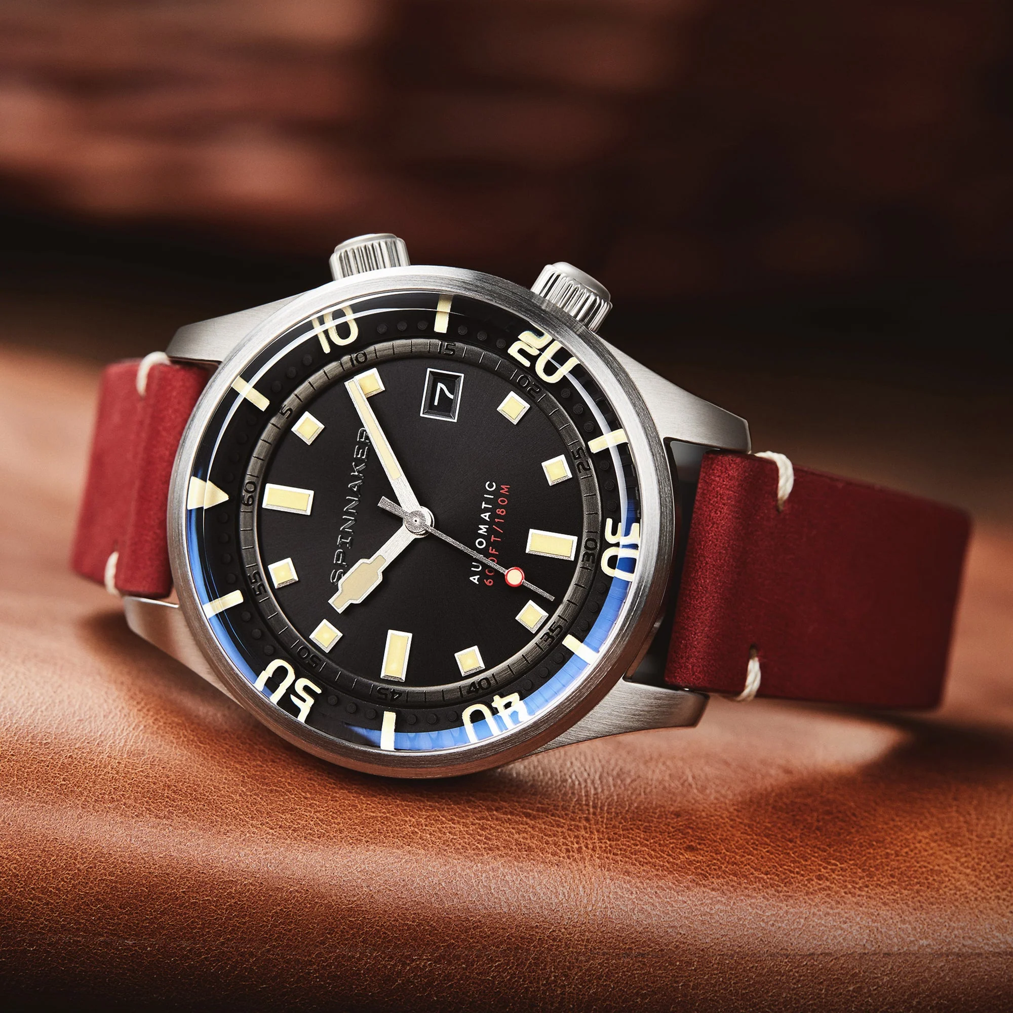 Bradner Black / Leather | Black Dial - Image 9