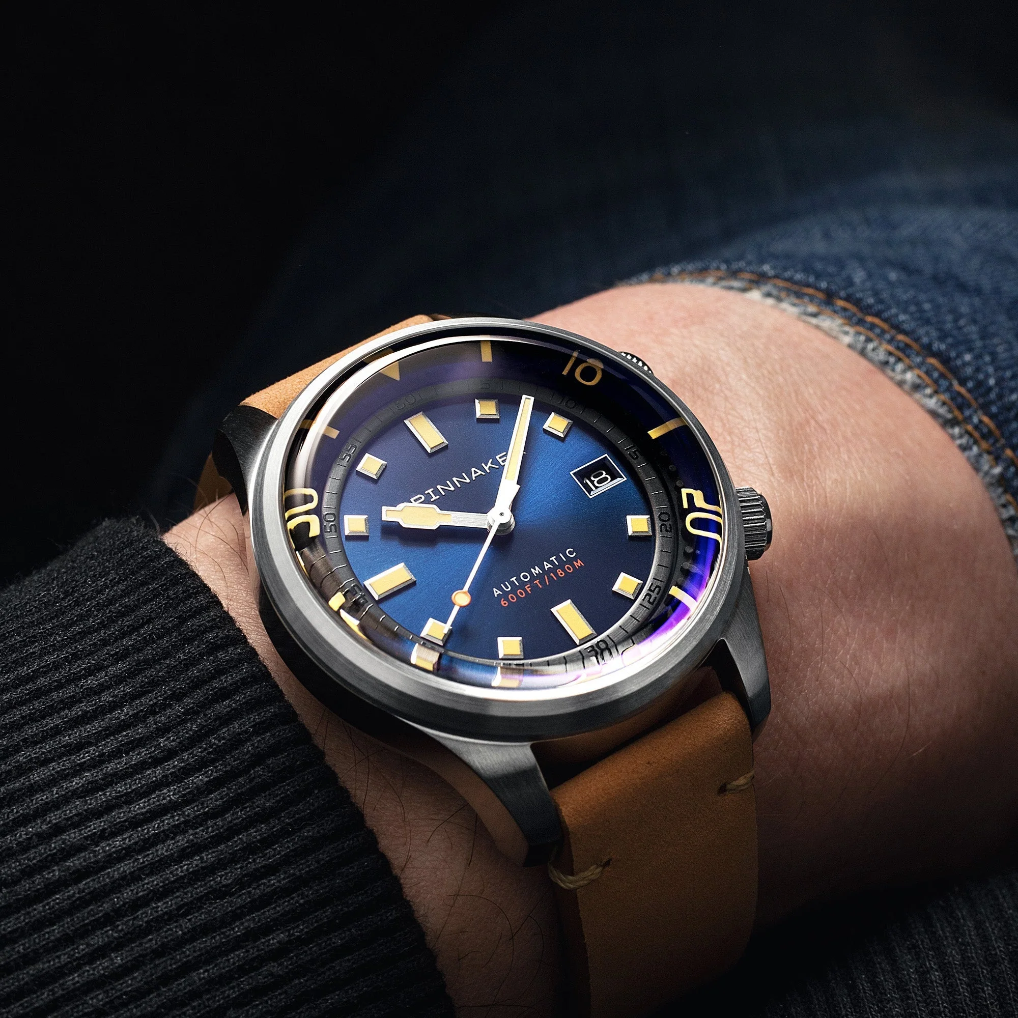 Bradner Blue Dial & Tan / Leather | Blue Dial - Image 2