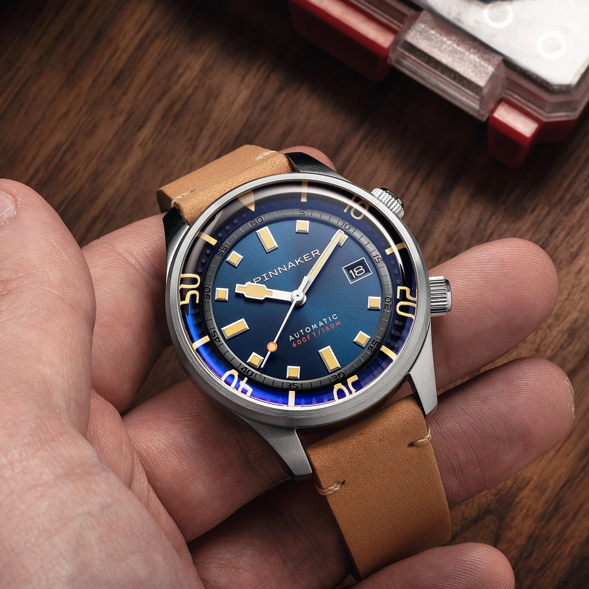 Bradner Blue Dial & Tan / Leather | Blue Dial - Image 5