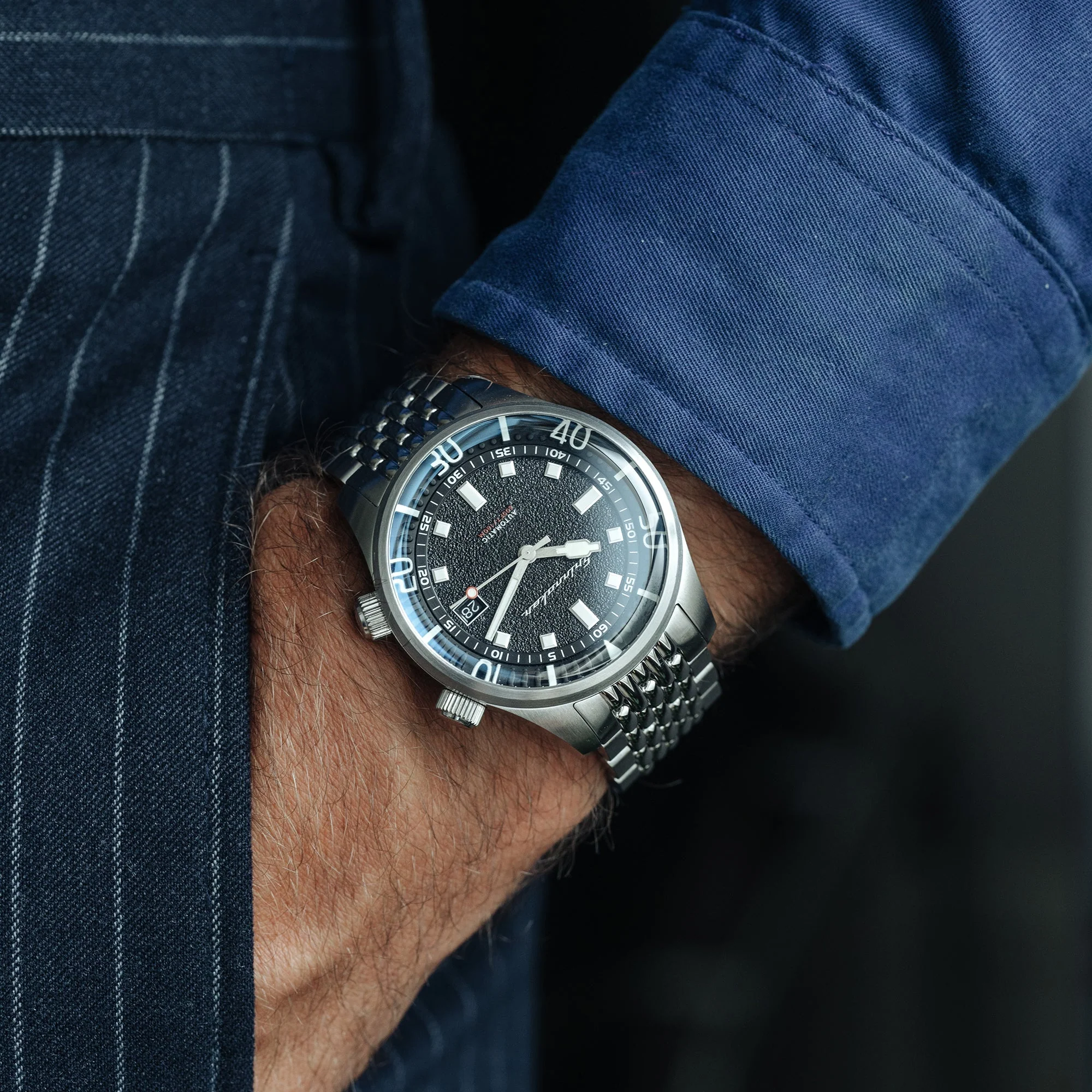 Bradner Black / Stainless Steel | Black Dial - Image 9