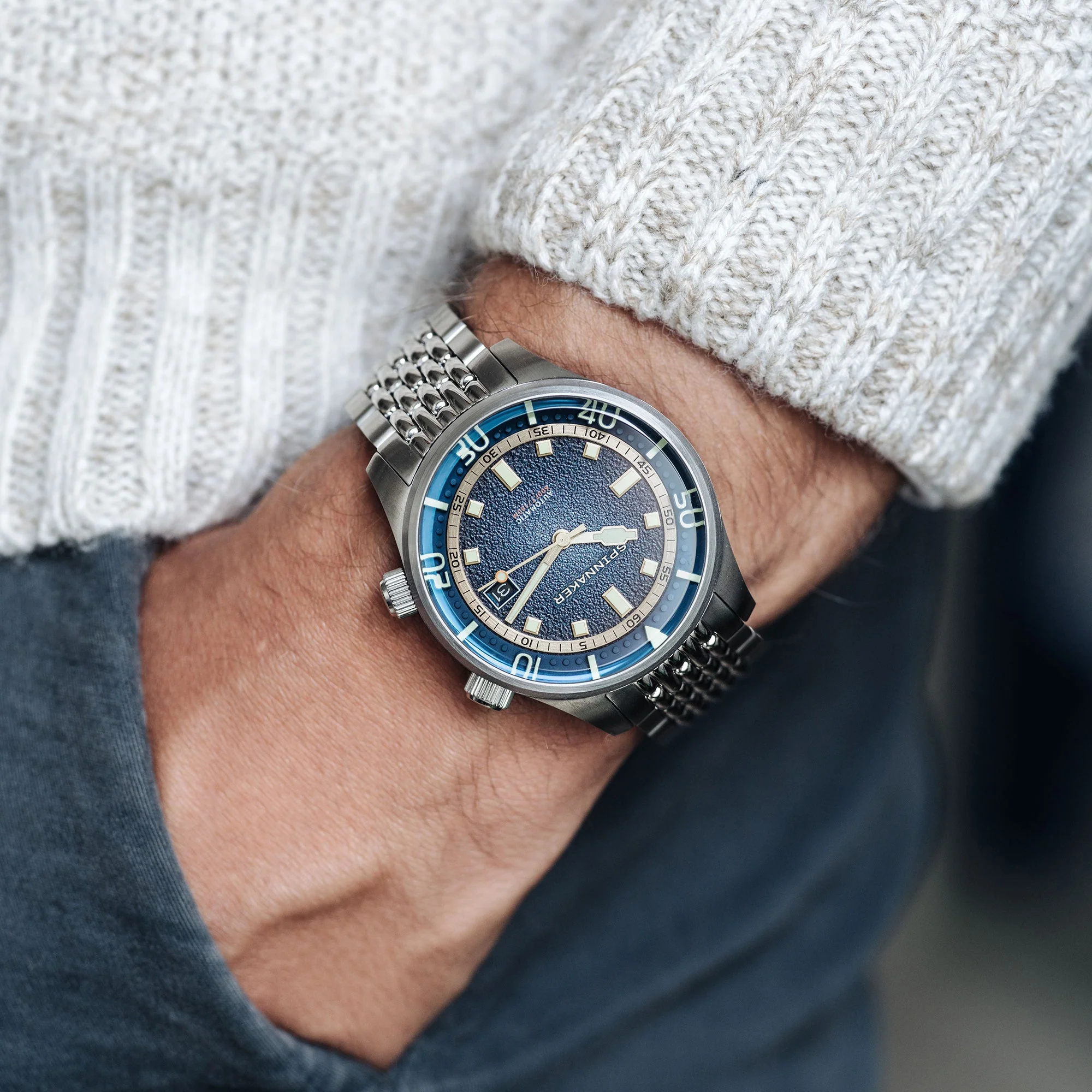 Bradner Blue / Stainless Steel | Blue Dial - Image 11