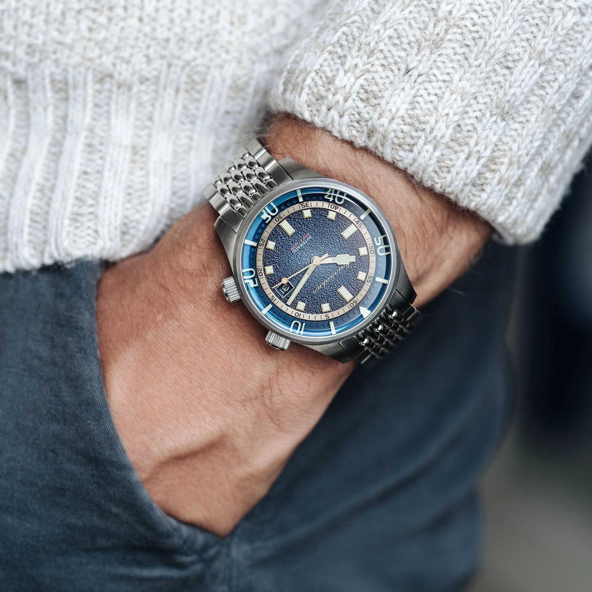 Bradner Blue / Stainless Steel | Blue Dial - Image 8