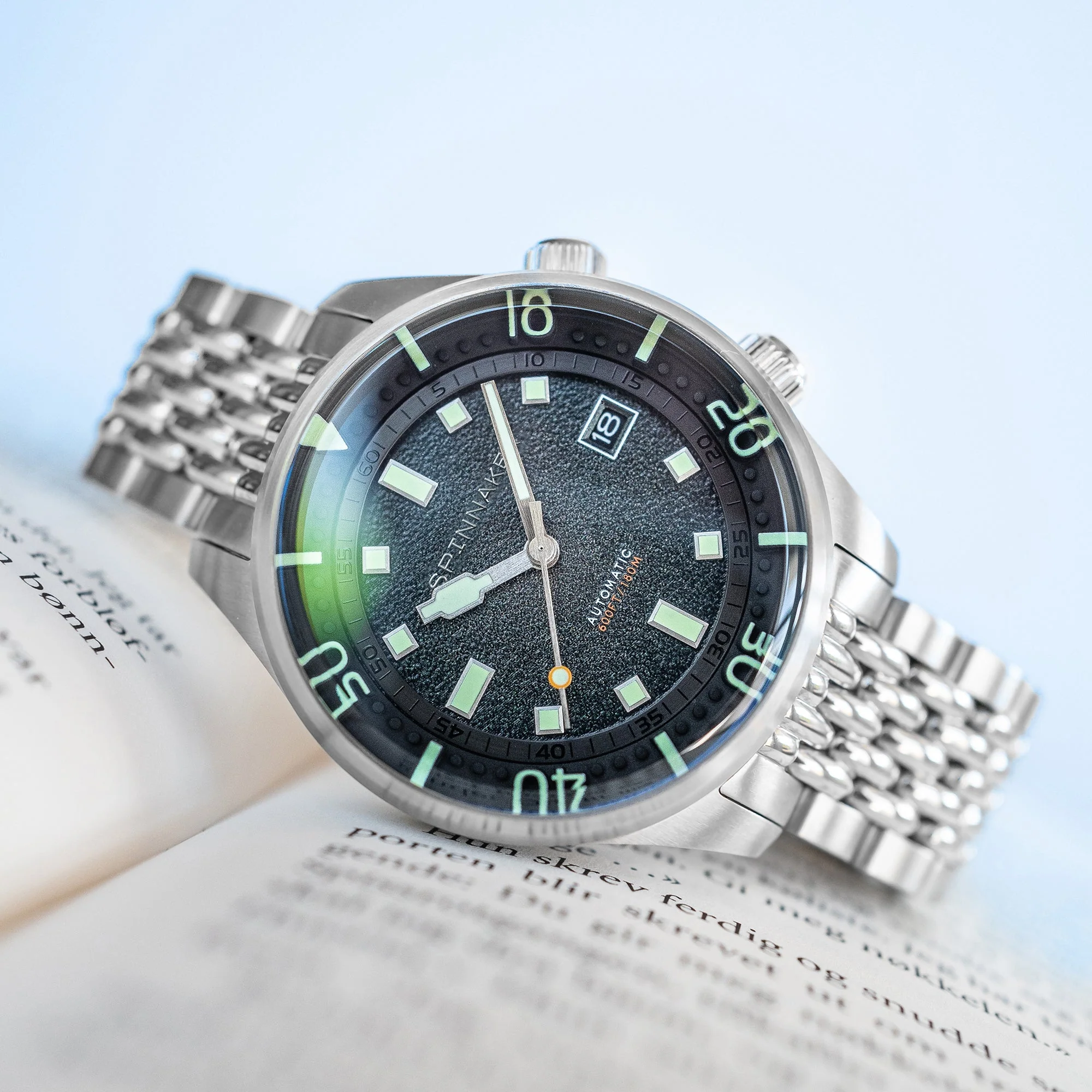 Bradner Green / Stainless Steel | Green Dial - Image 3