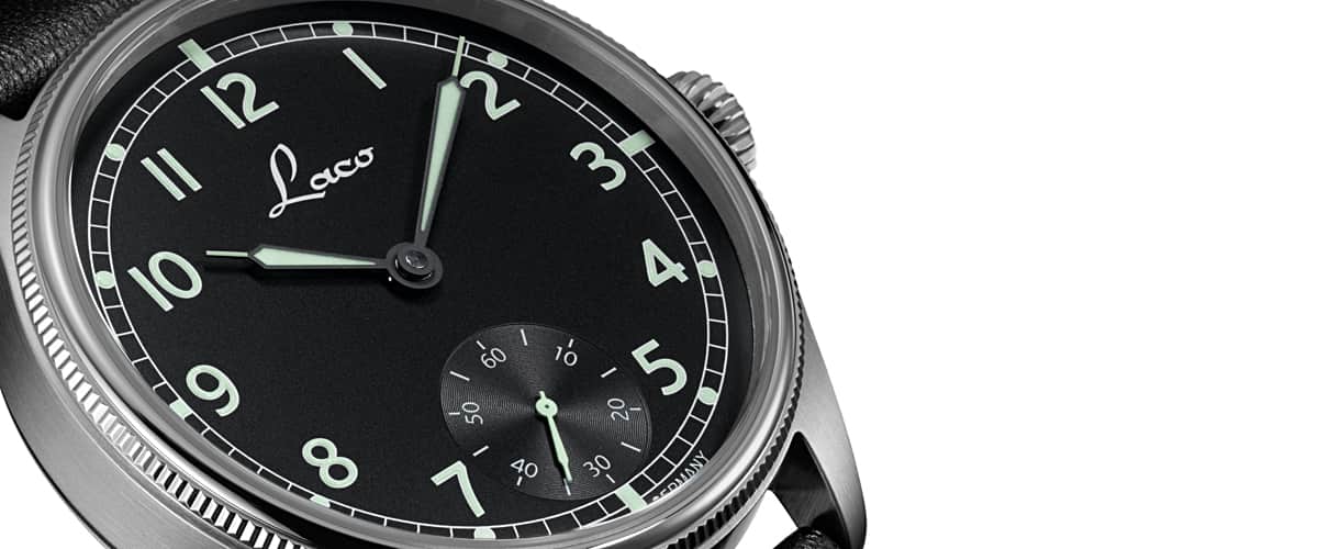 Bremerhaven 42.5mm Handwinding | Black Dial - Image 2