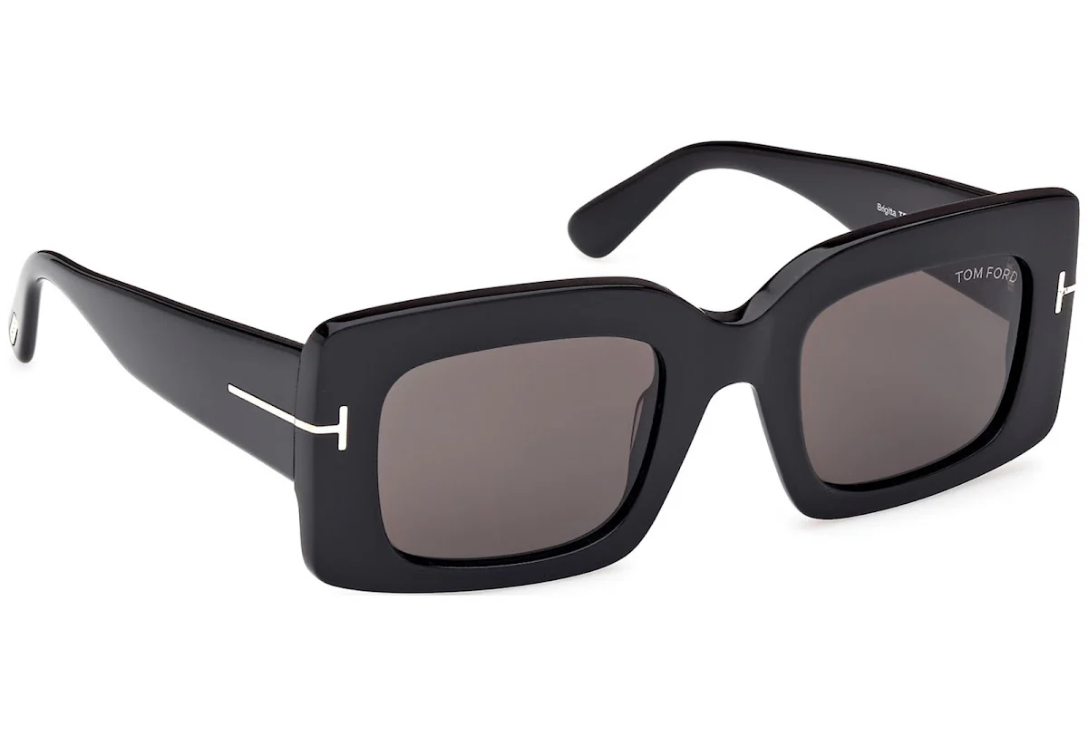 BRIGITTA SHINY BLACK / SMOKE - Image 3