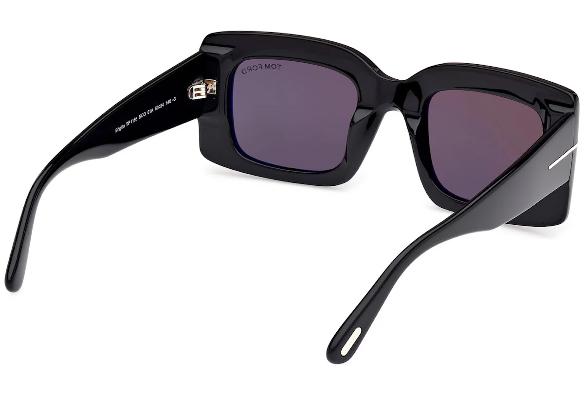 BRIGITTA SHINY BLACK / SMOKE - Image 5