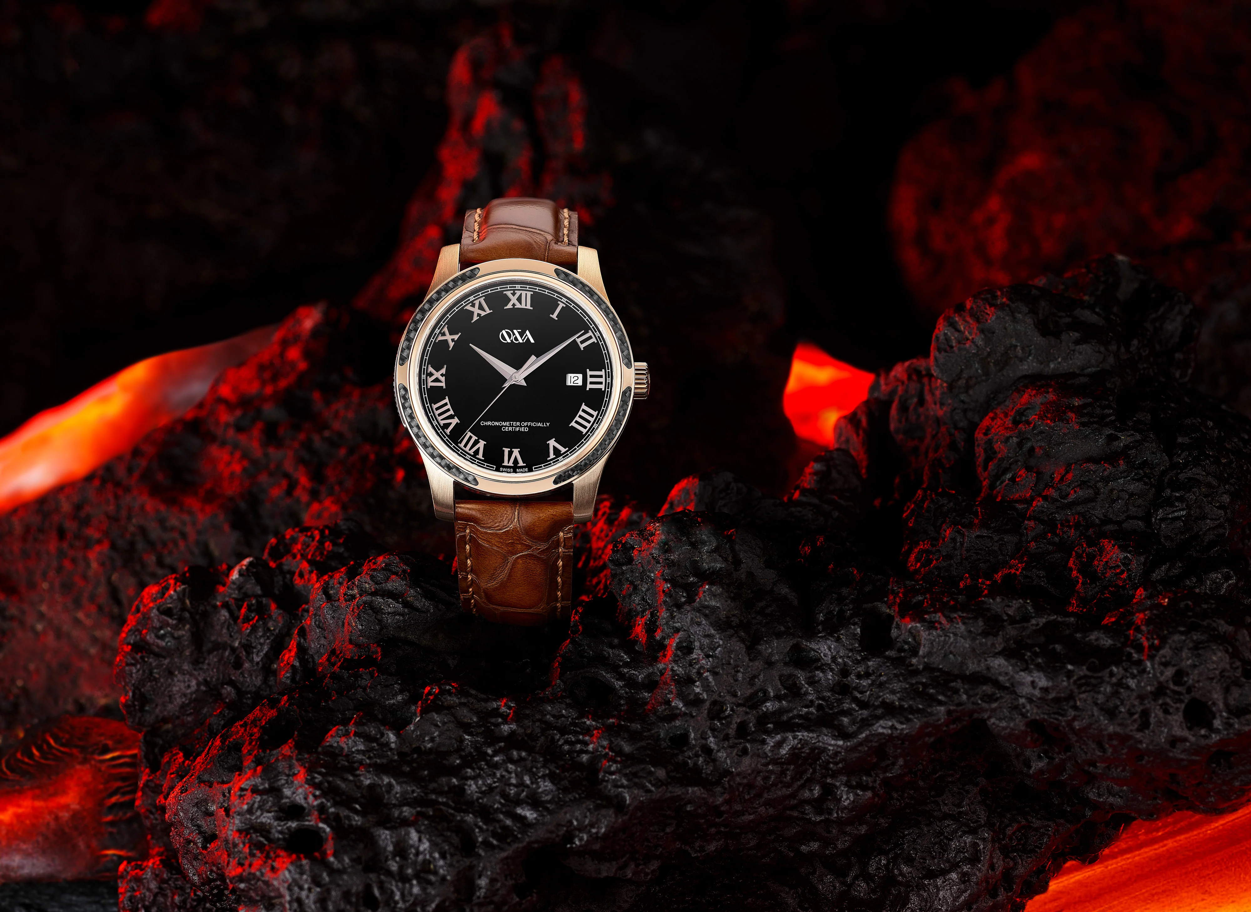 Bronze Brown / Leather | Black Dial - Image 3
