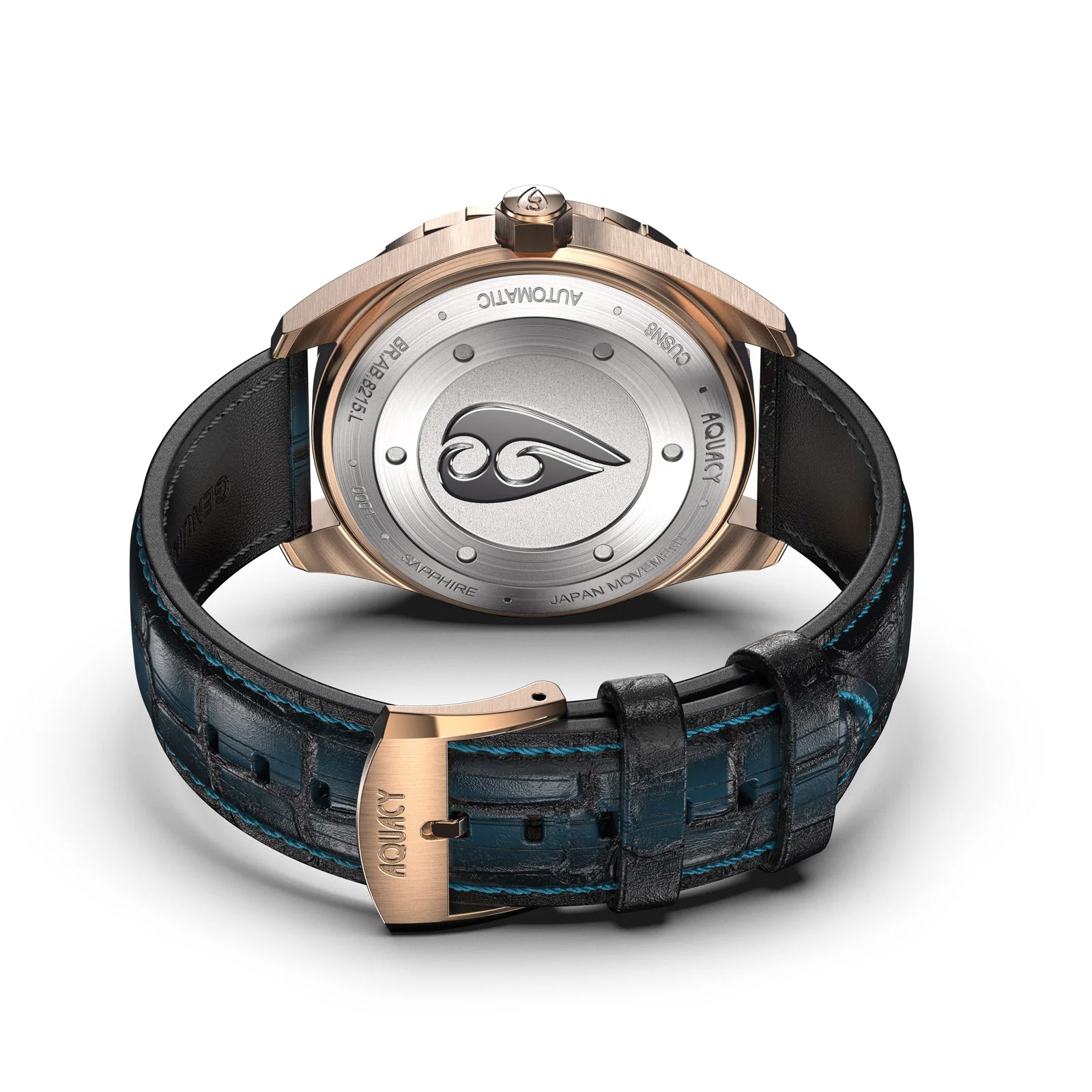 Bronze CuSn8 Men's Abalone Automatic Watch Abalone | Green Dial - Image 9