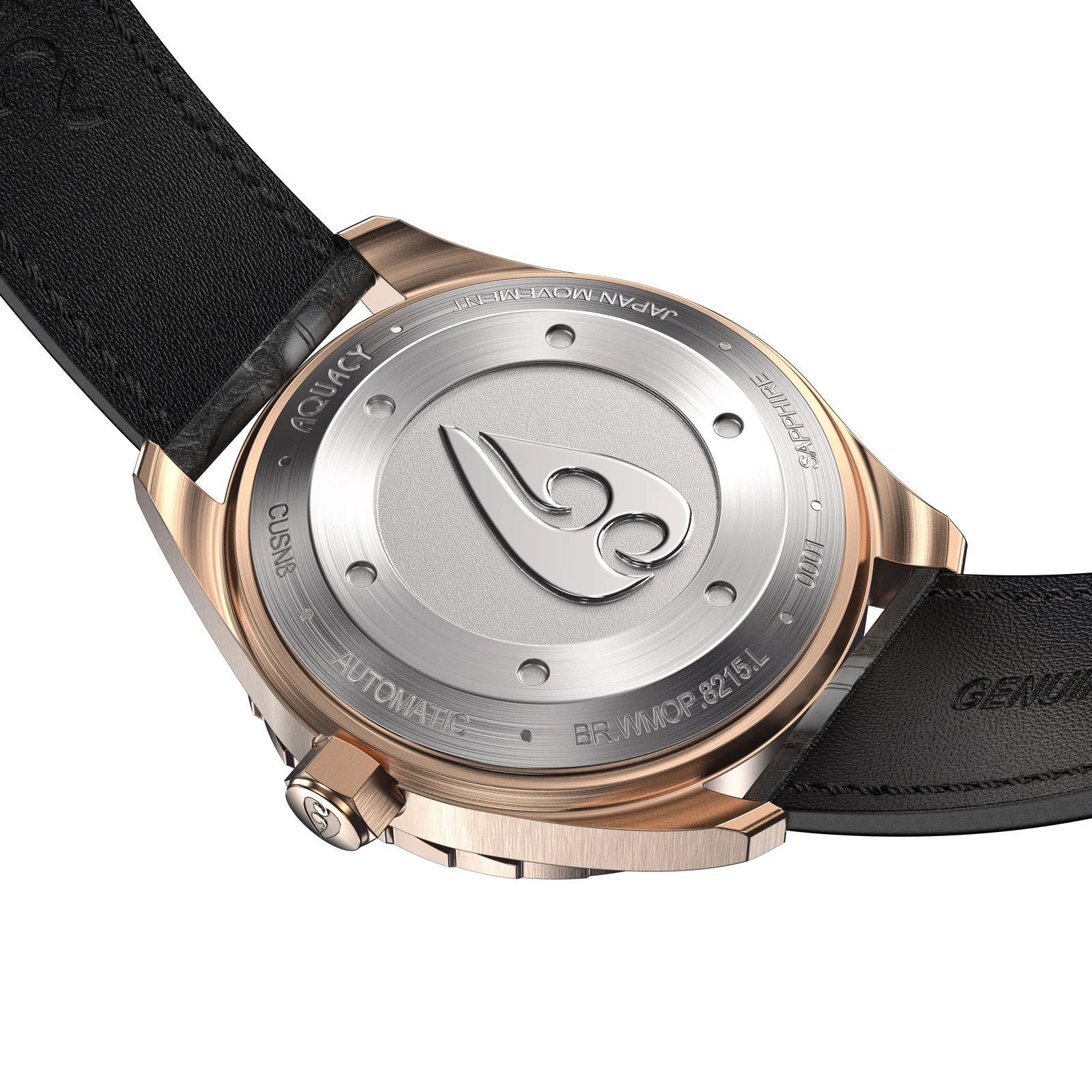 Bronze CuSn8 Men's White Mother of Pearl Automatic Watch White Mother of Pearl | Mother of Pearl Dial - Image 3