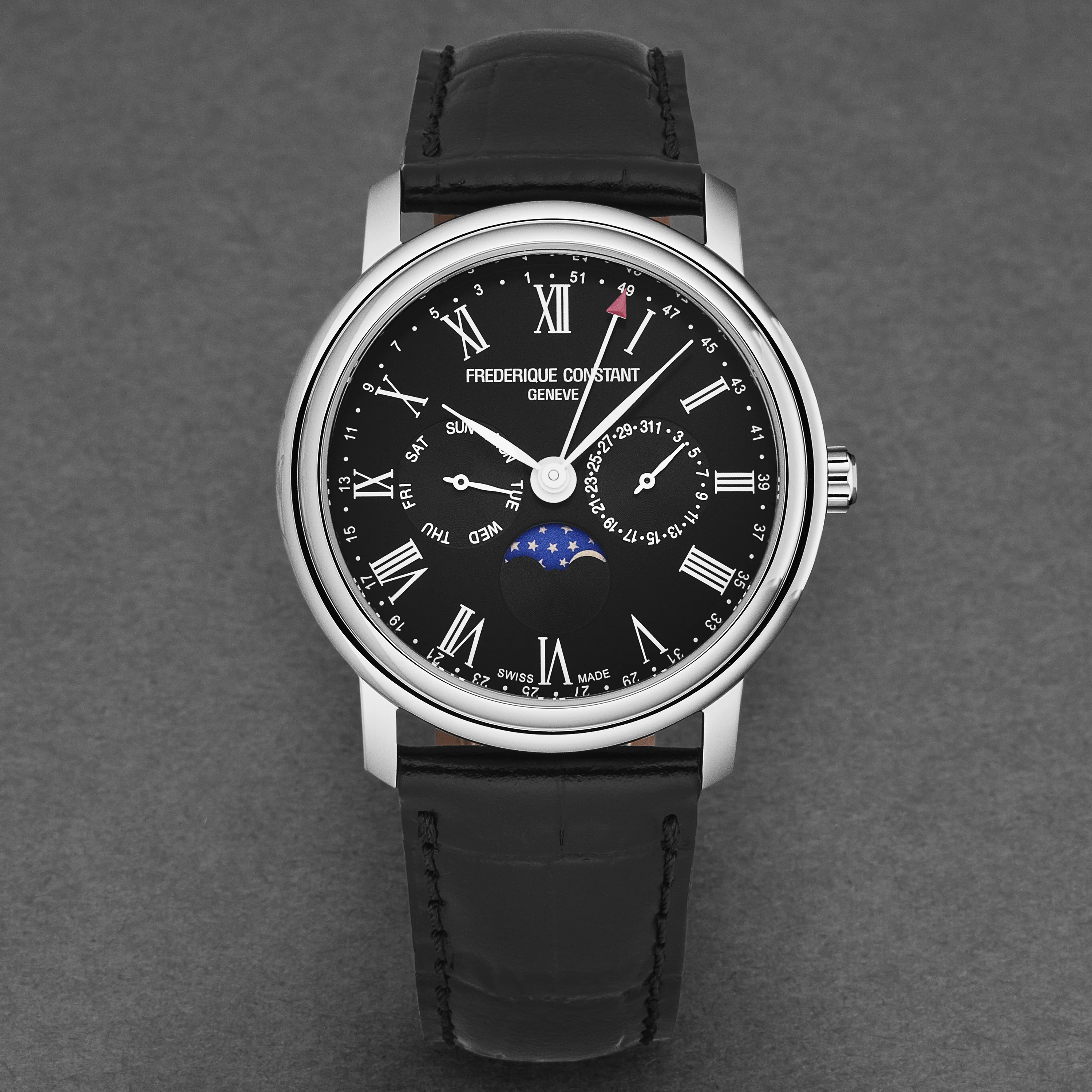 Business Time FC270BR4P6 / Black | Black Dial - Image 4