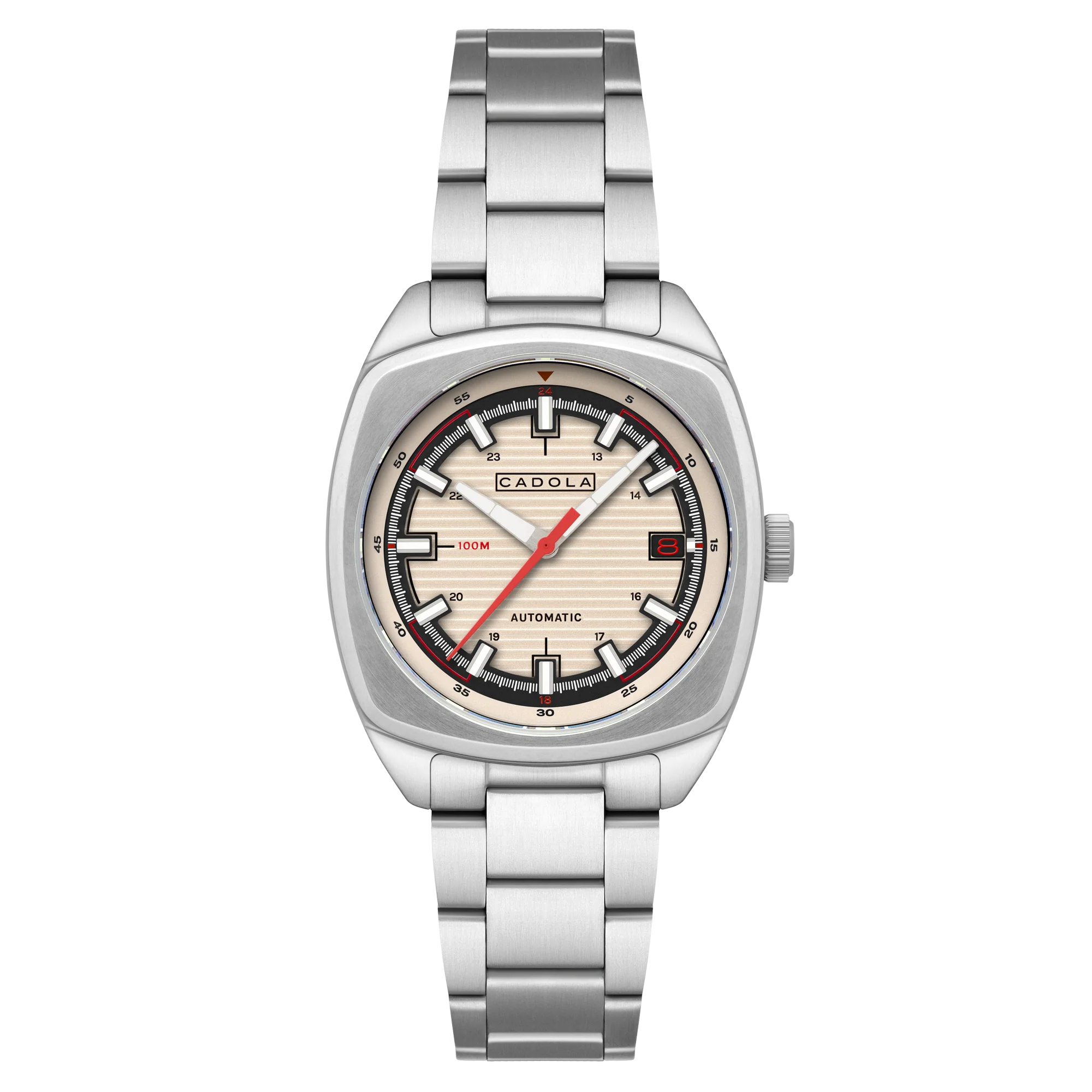 Buxton Automatic Grey/ Stainless Steel Stainless Steel | Grey Dial