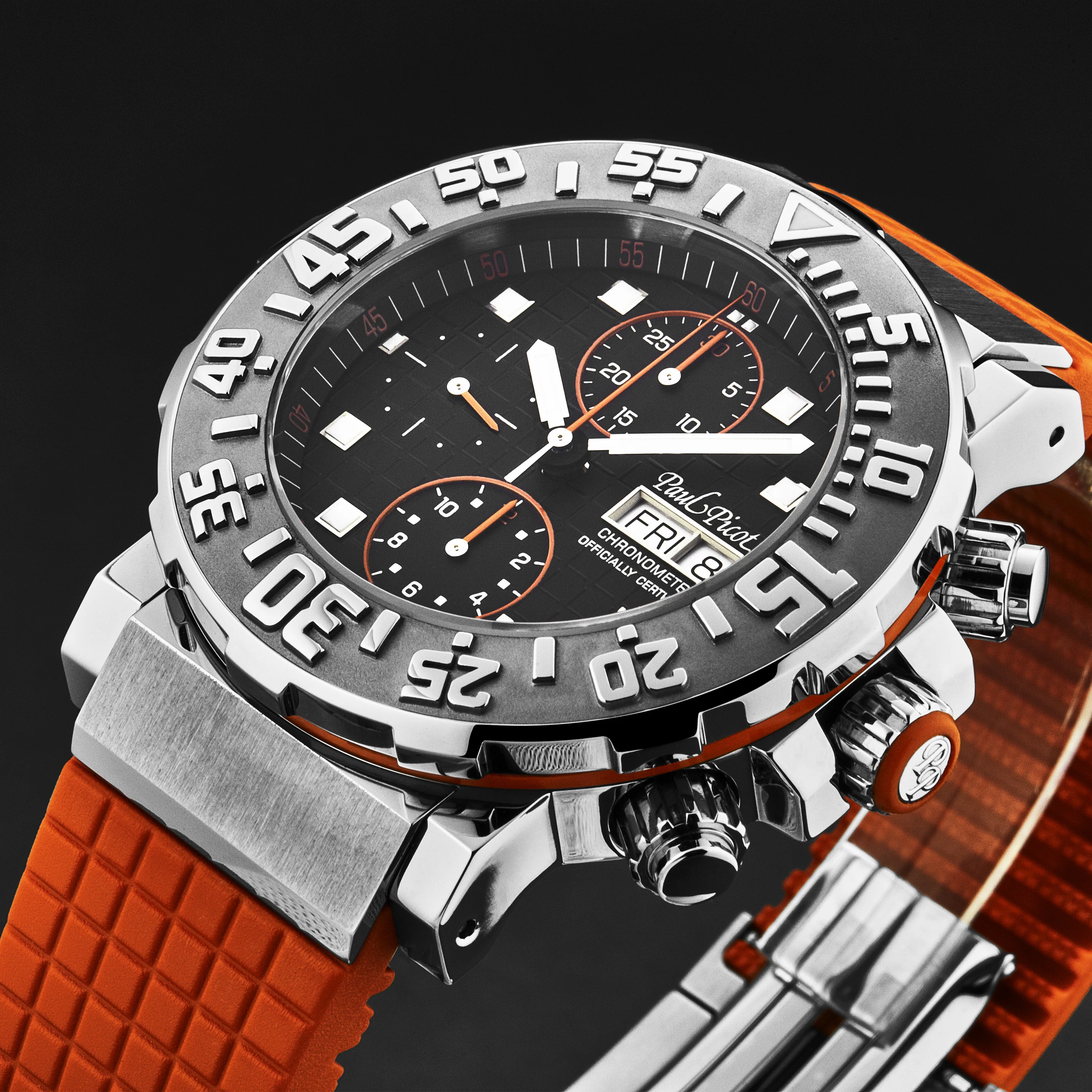 C-Type P0627SG.5710340 / Black | Black Dial - Image 2