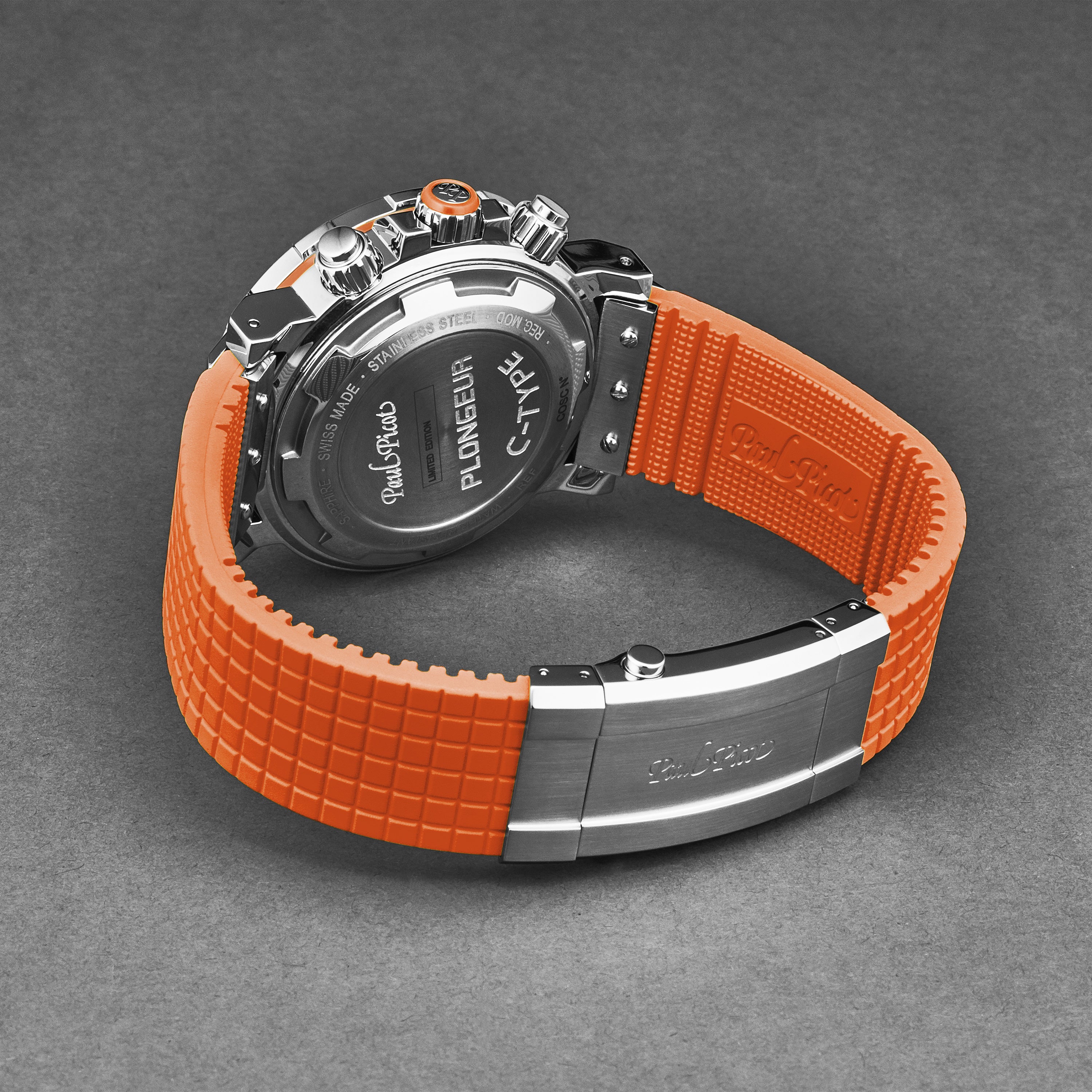 C-Type P0627SG.5710340 / Black | Black Dial - Image 3