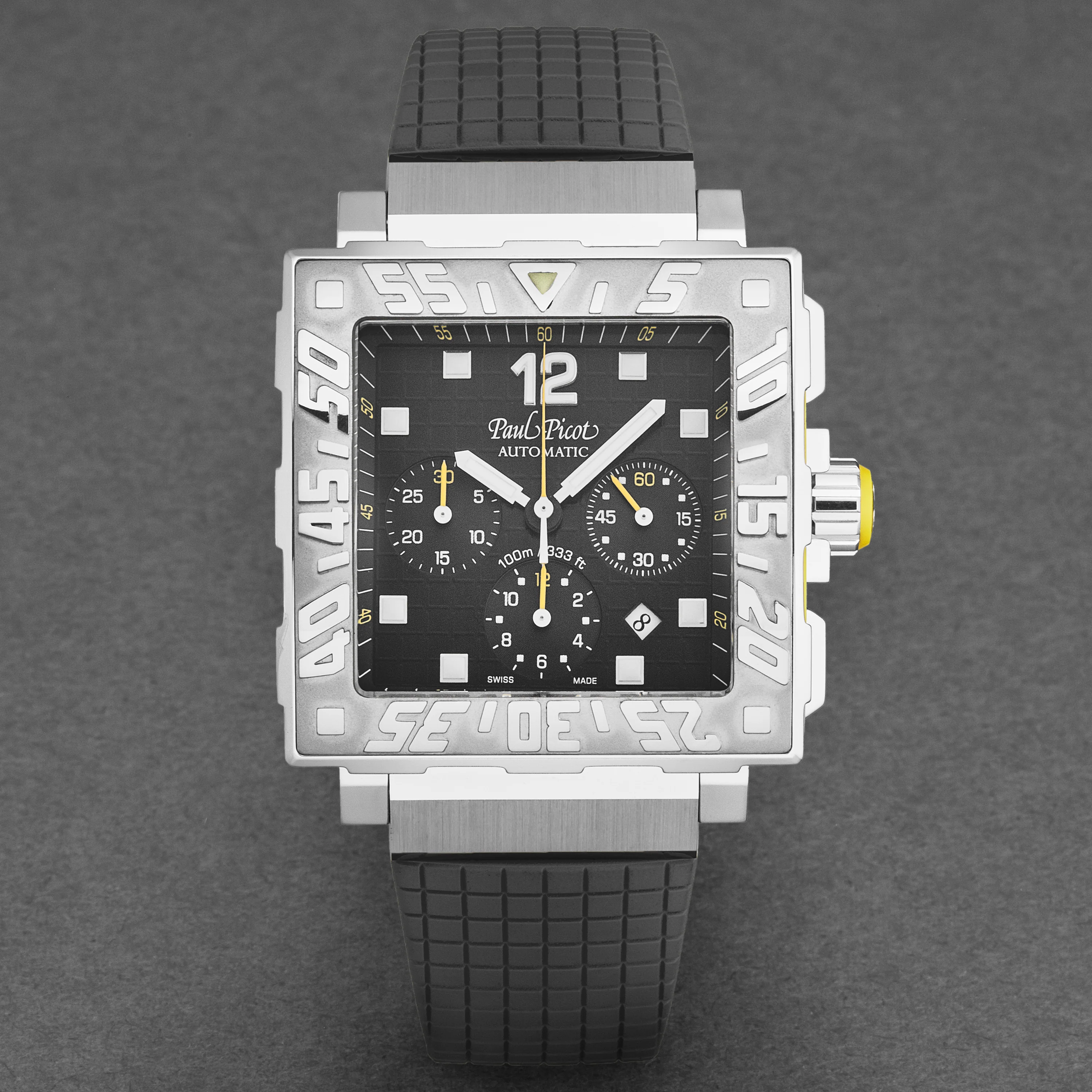 C-Type P0830SG50103301 / Black | Black Dial - Image 4