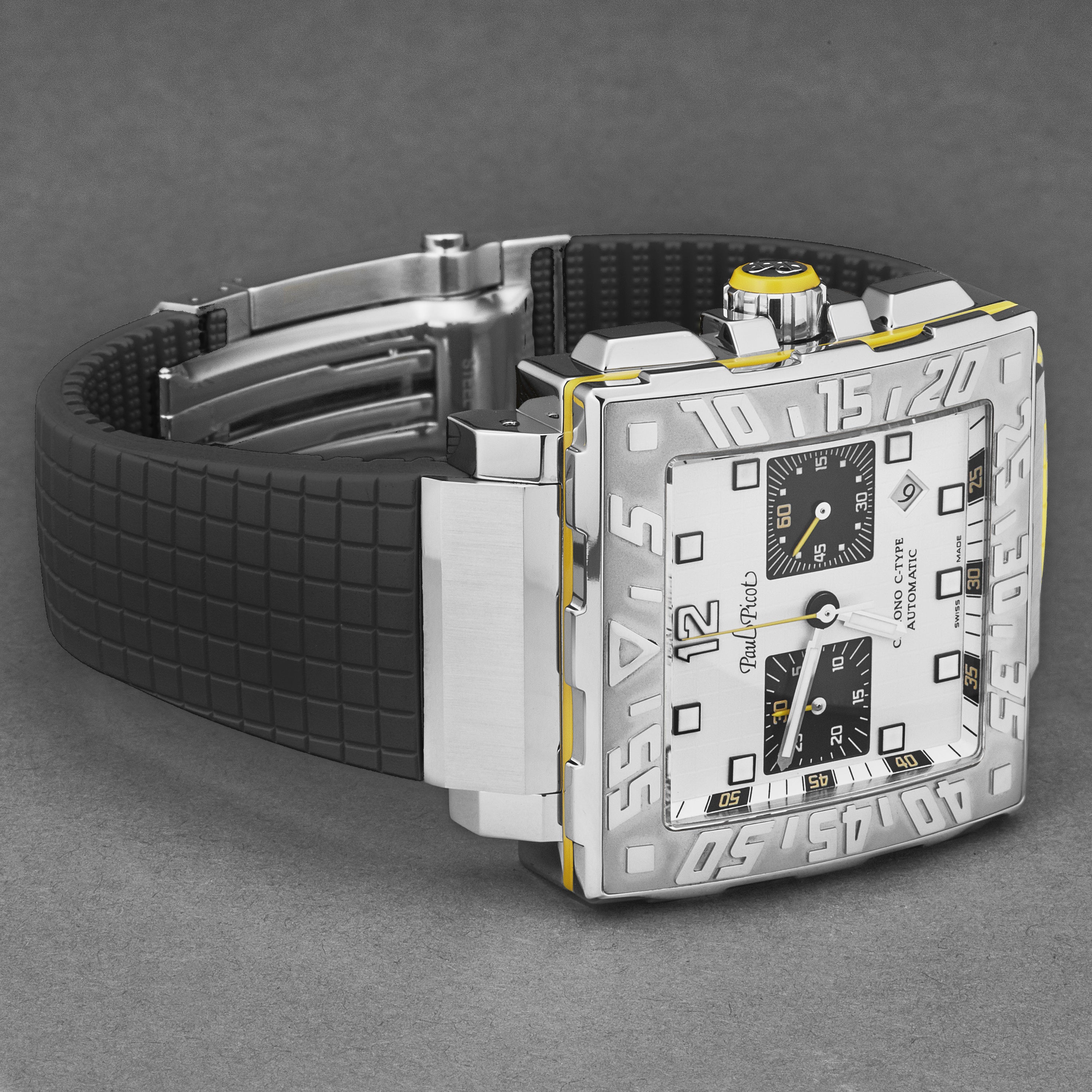 C-Type P0830SG50103303 / Silver | Silver Dial - Image 2
