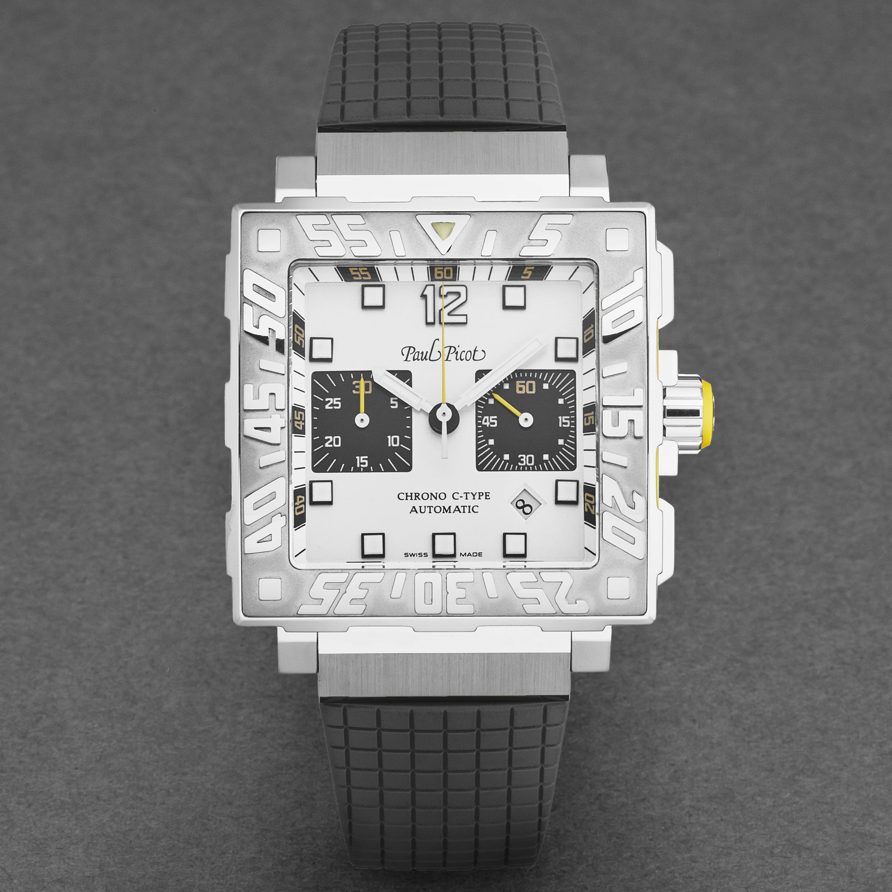 C-Type P0830SG50103303 / Silver | Silver Dial - Image 4