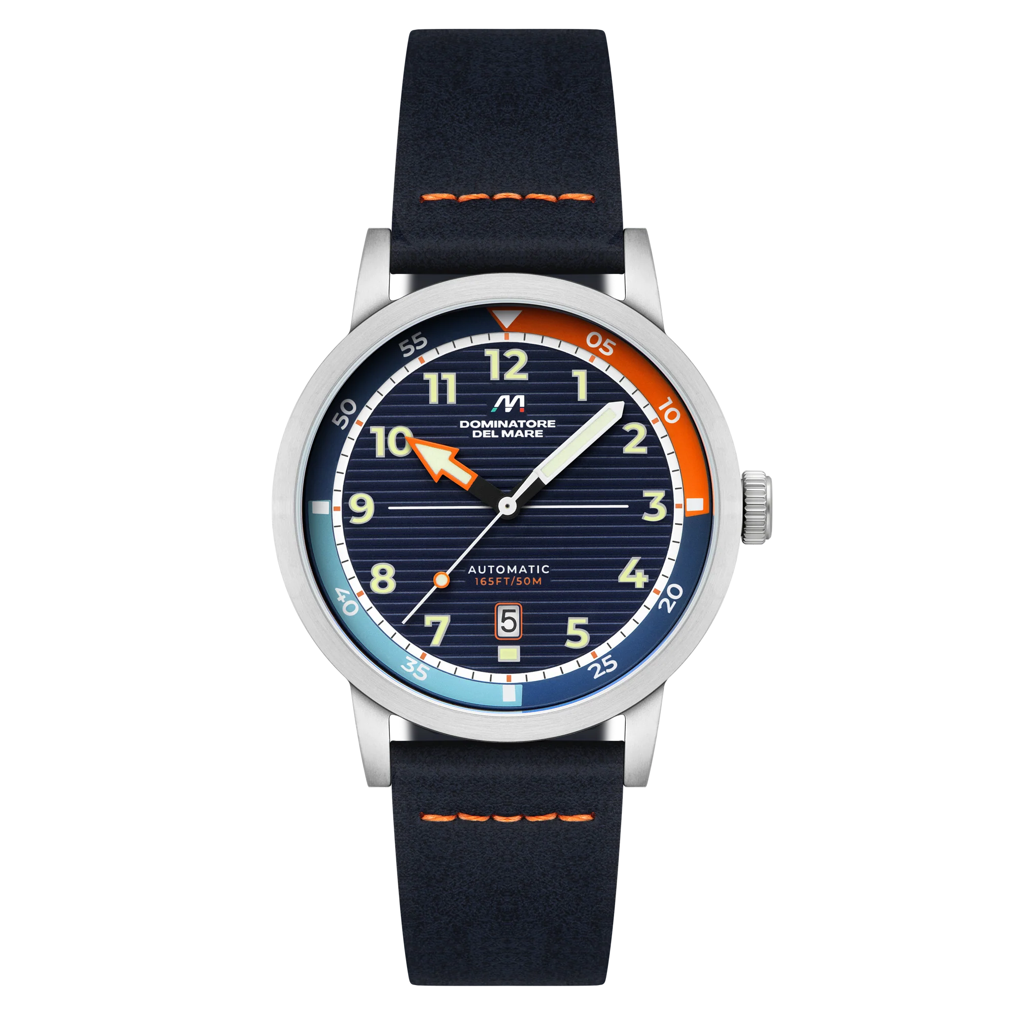 Camogli Automatic Blue / Blue Leather | Blue Dial