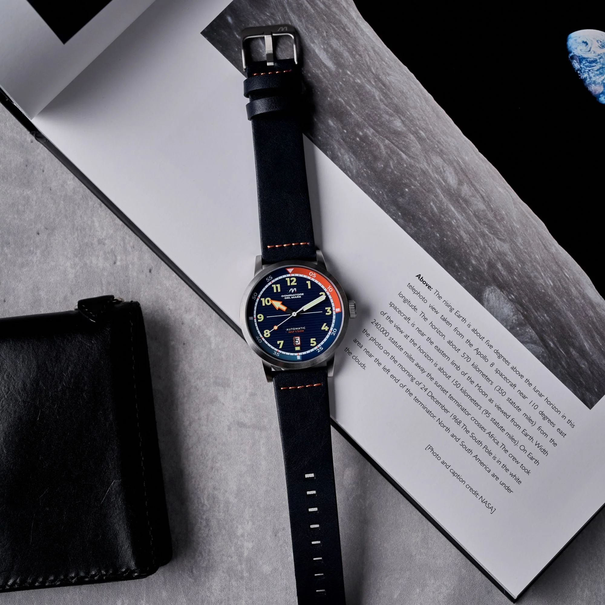 Camogli Automatic Blue / Blue Leather | Blue Dial - Image 3