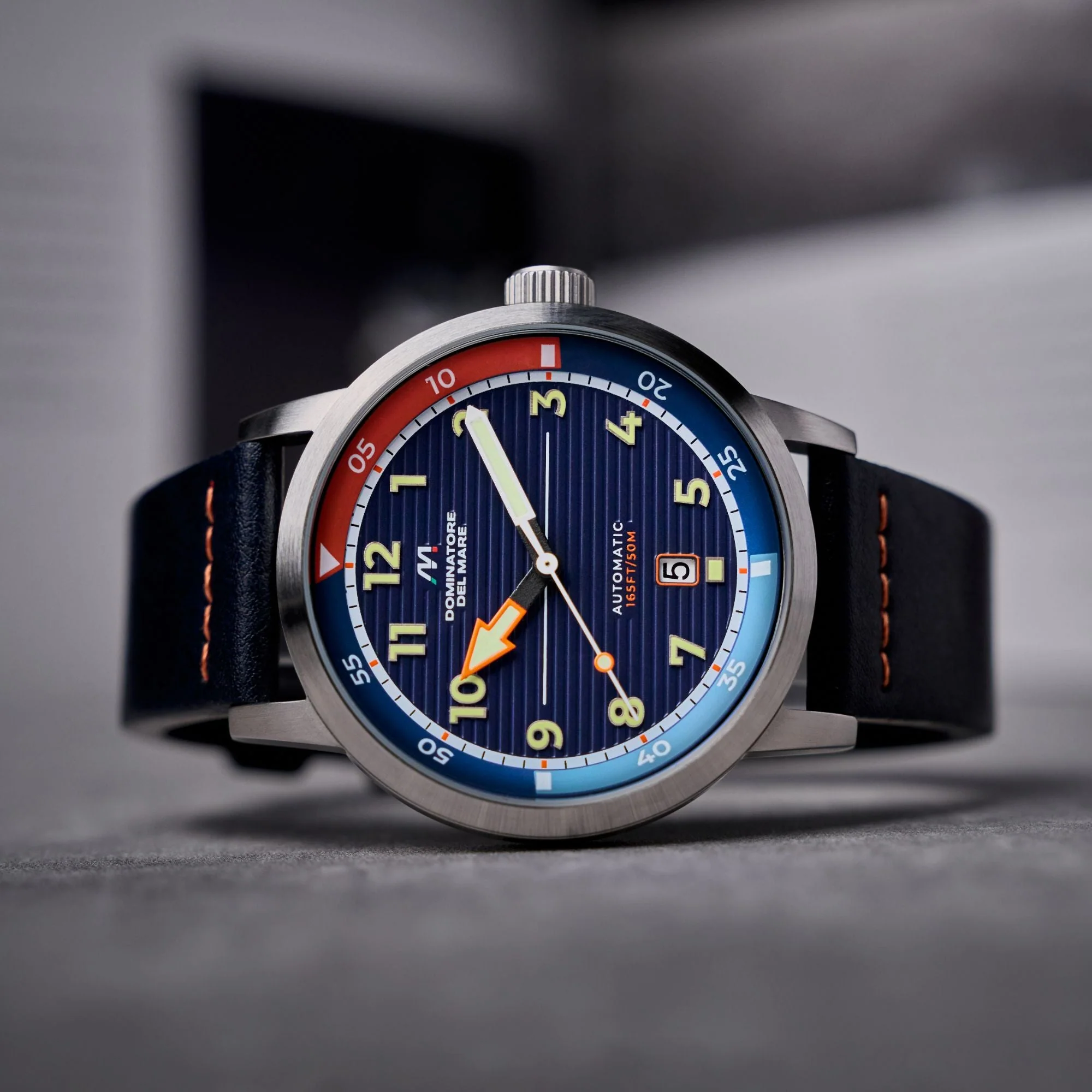 Camogli Automatic Blue / Blue Leather | Blue Dial - Image 4