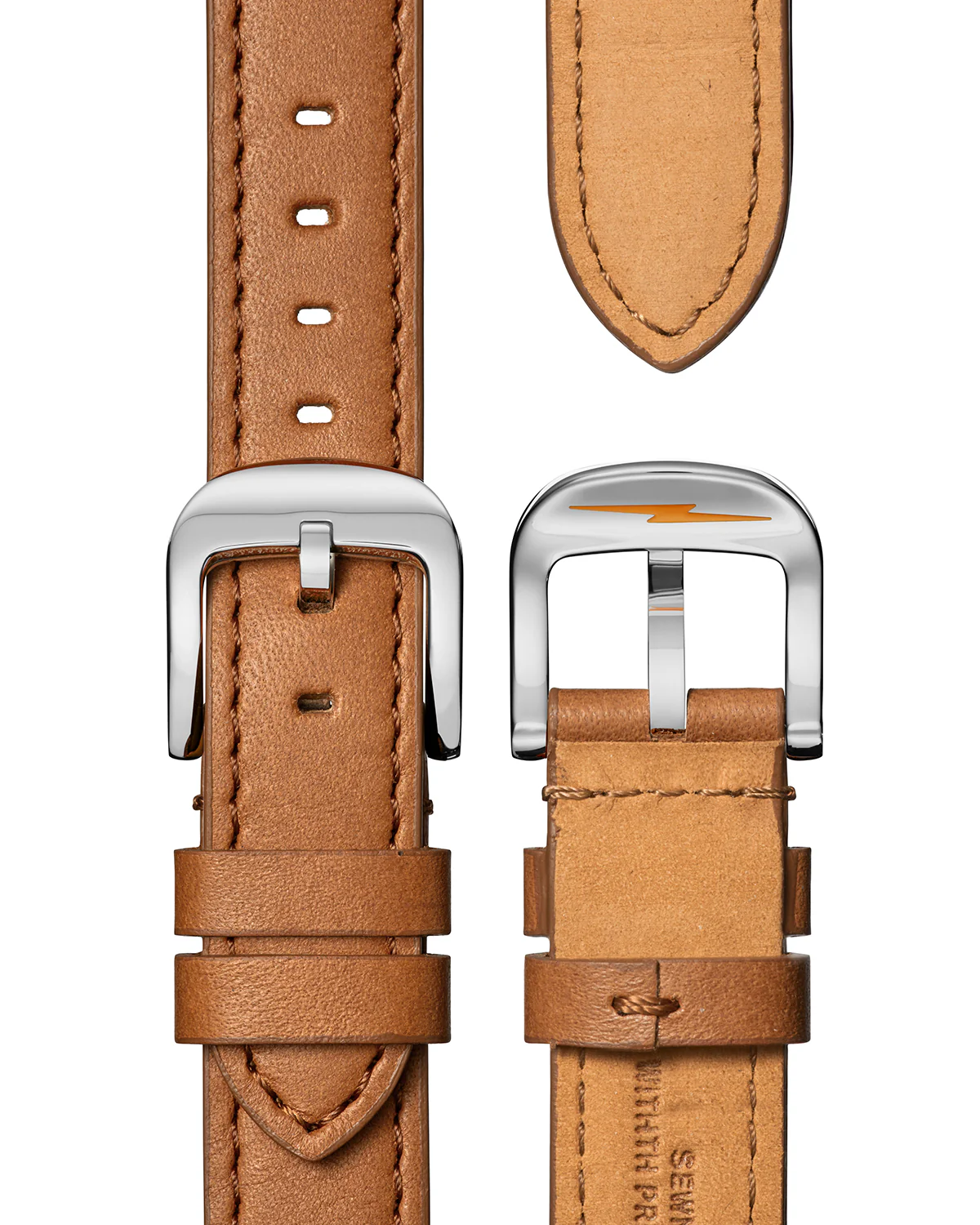 Shinola Canfield 3HD 38mm, Tan Leather Strap (Astro Blue) - Image 4