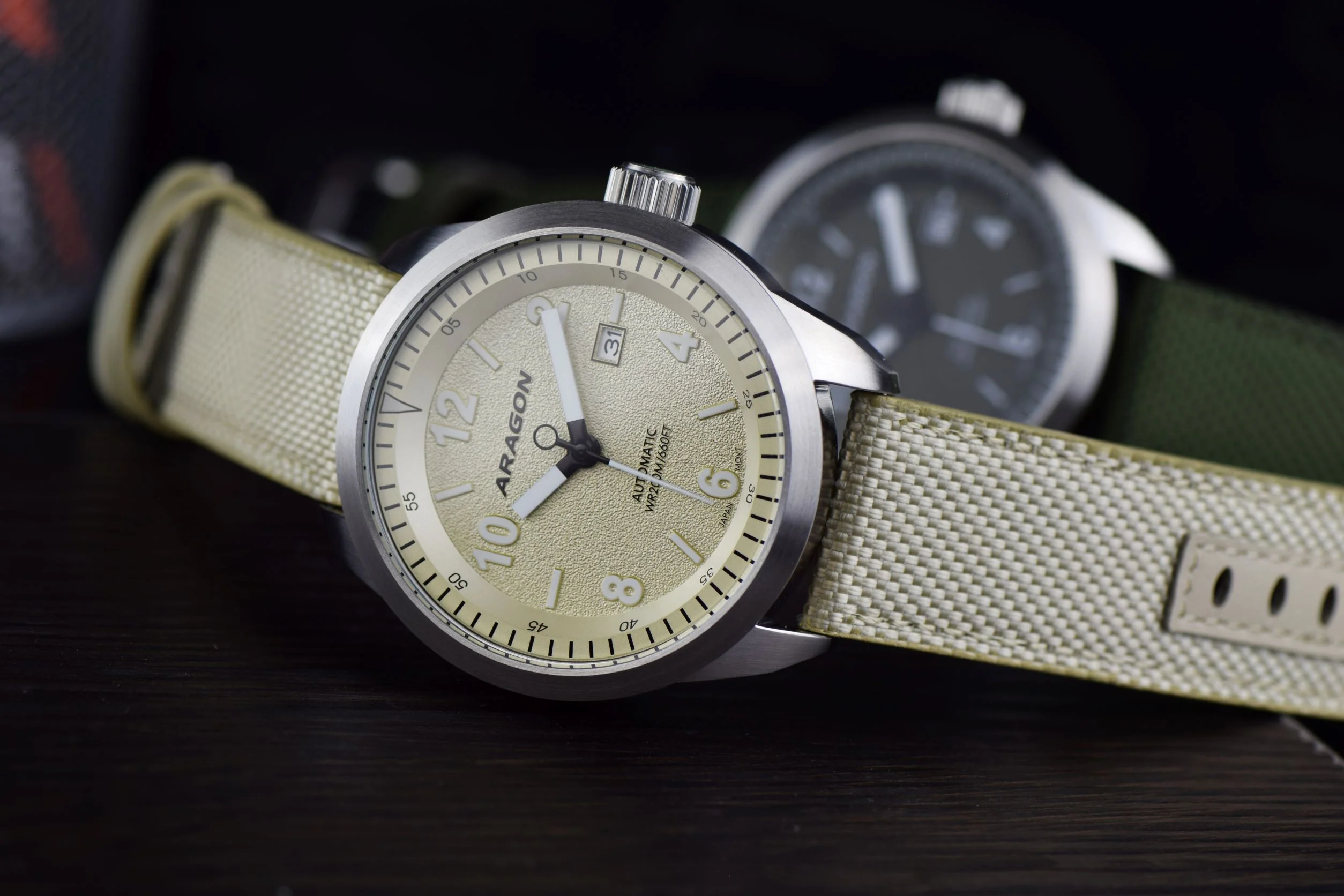 Caprice NH35 Automatic 44mm Beige Dial | Beige Dial - Image 2