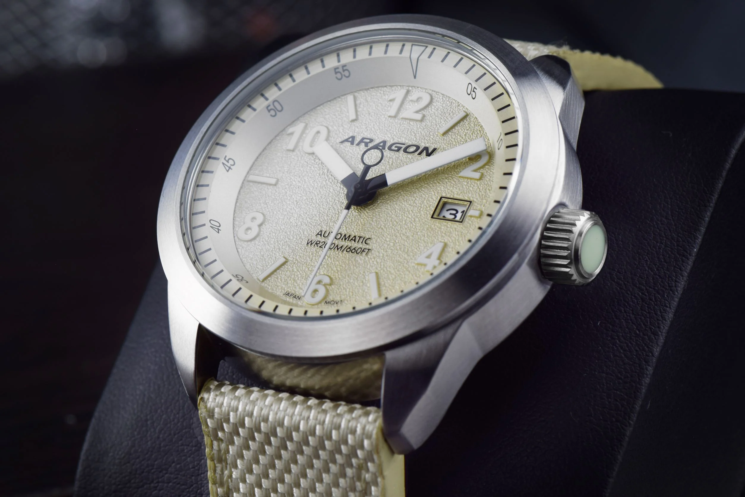Caprice NH35 Automatic 44mm Beige Dial | Beige Dial - Image 3