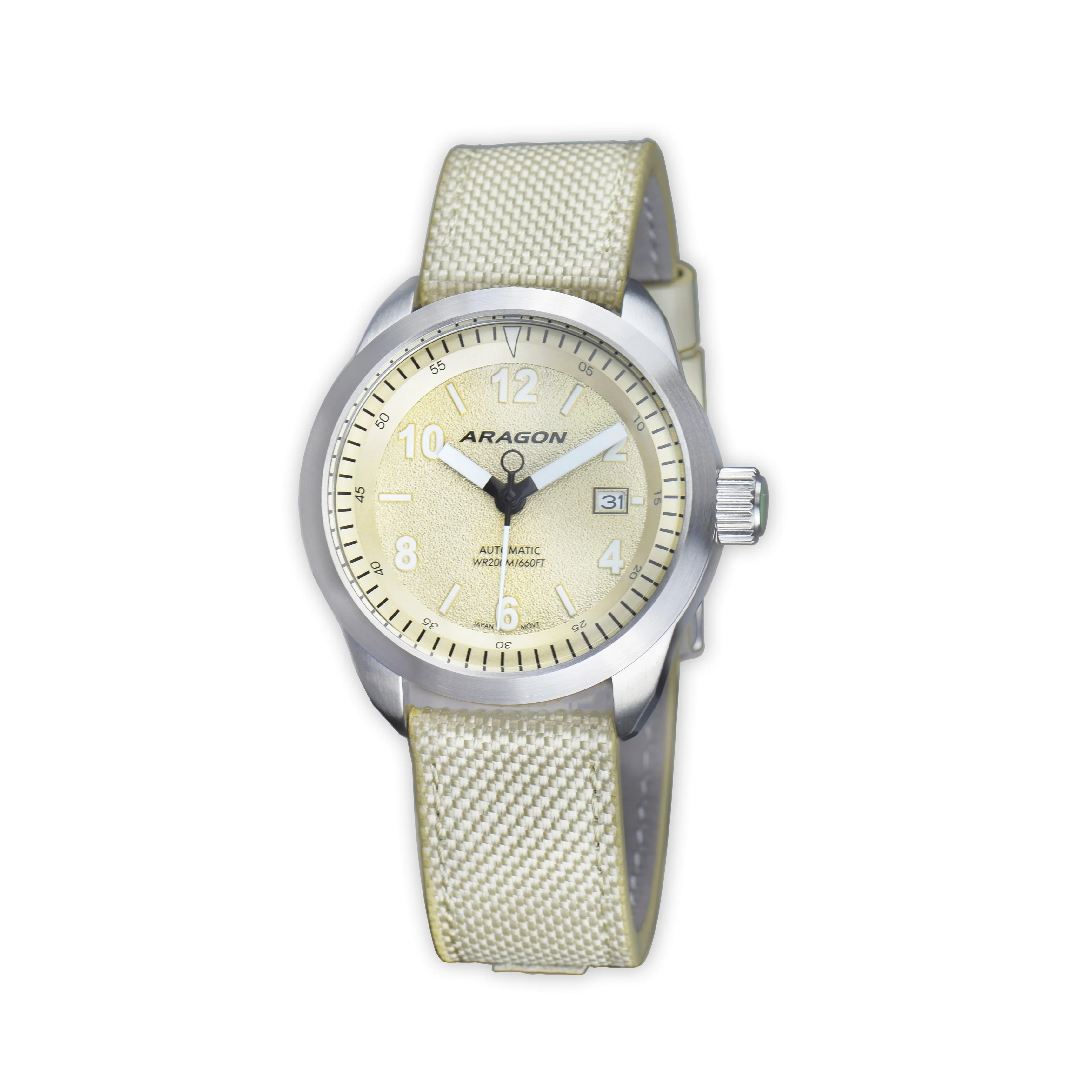 Caprice NH35 Automatic 44mm Beige Dial | Beige Dial - Image 5