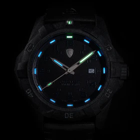Carbon Dive CARBON CASE/BLACK DIAL/BLACK STRAP | Black Dial - Image 2
