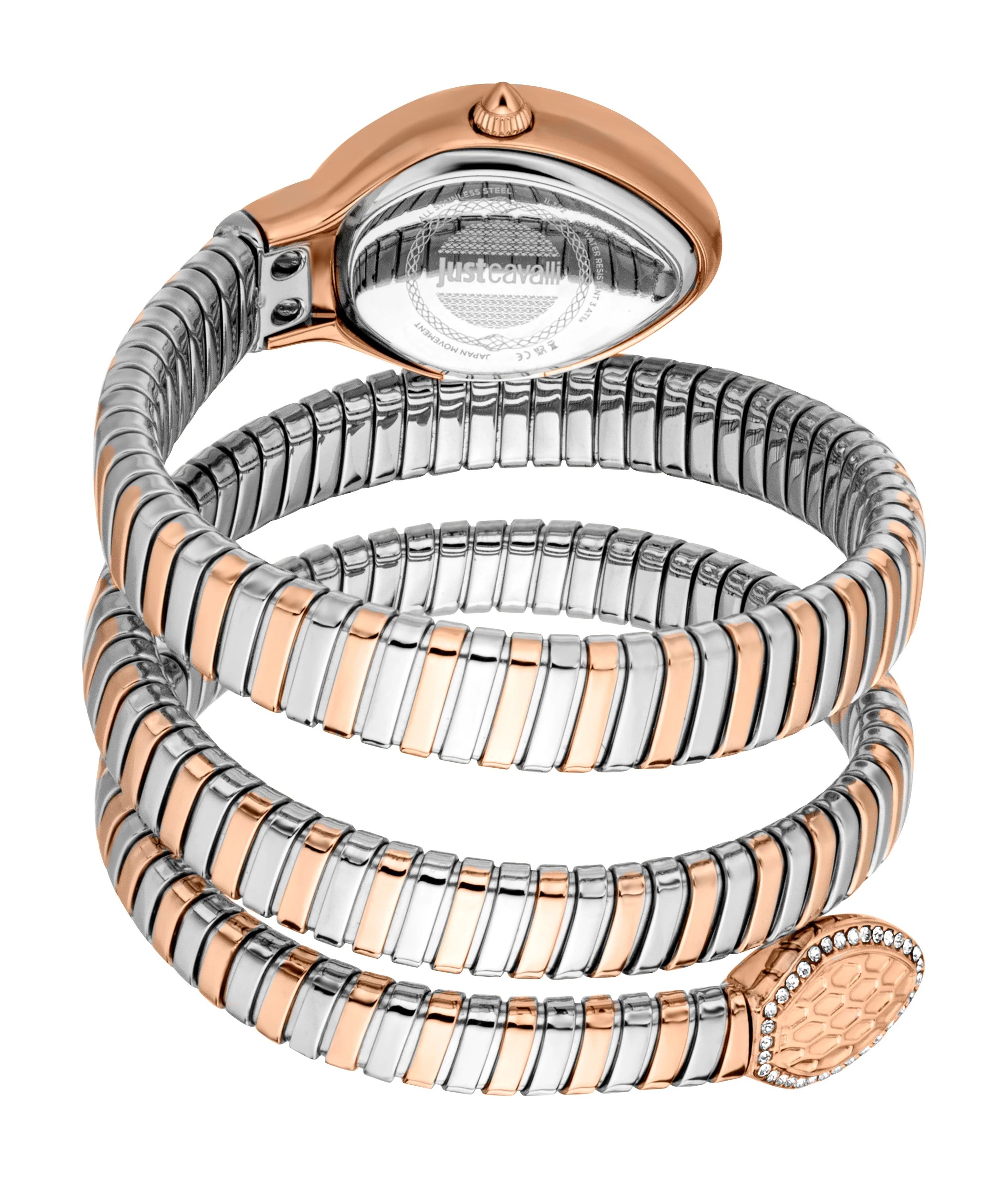 Carezza 22mm / Rose Gold / Silver and Rose Gold | Rose Gold Dial - Image 2