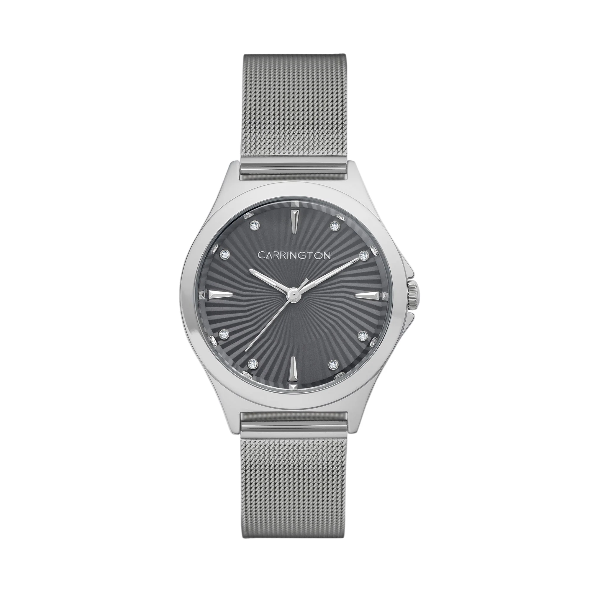 Carrington Rania Grey / Stainless Steel | Grey Dial