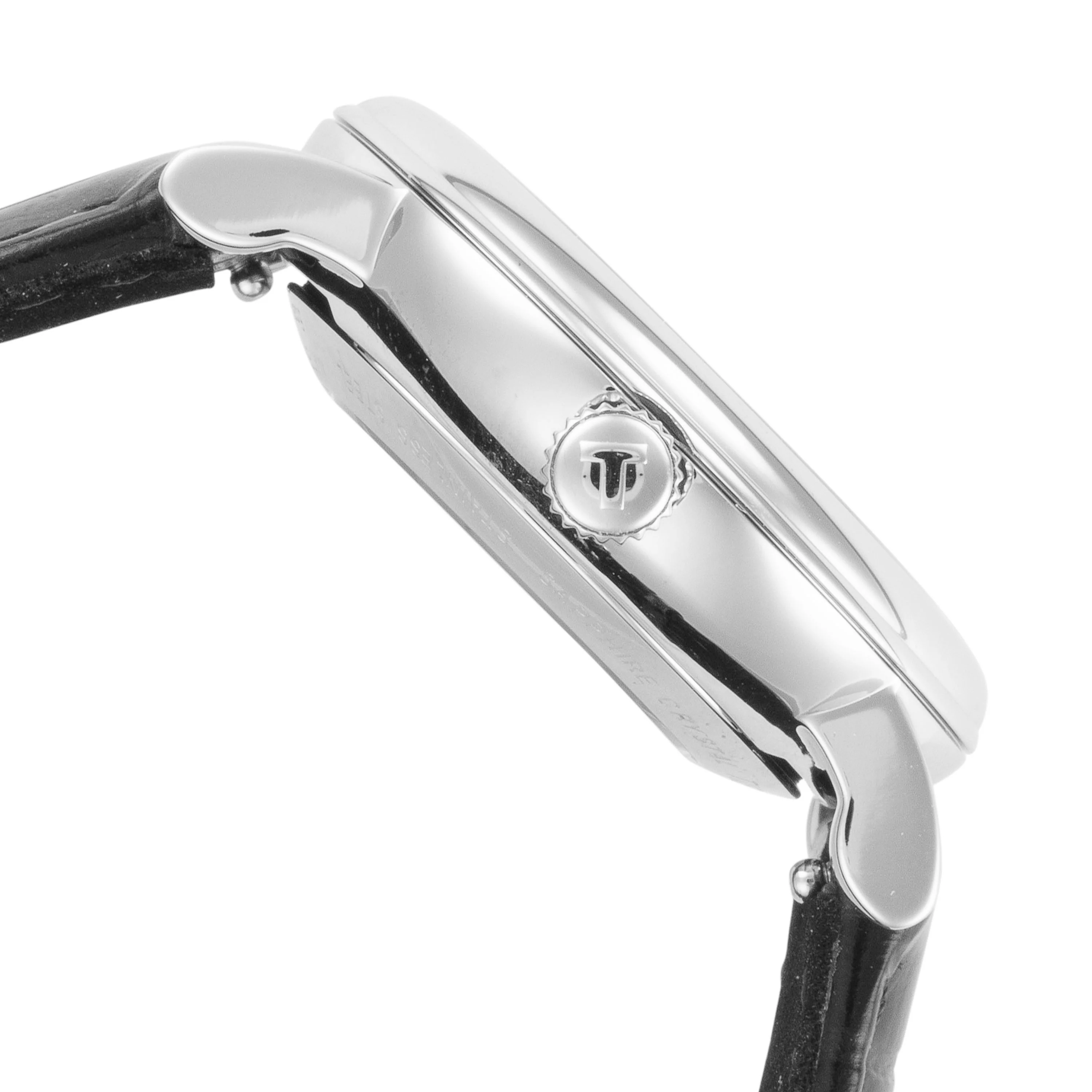 CARSON 30mm / Silver / Black | Silver Dial - Image 2