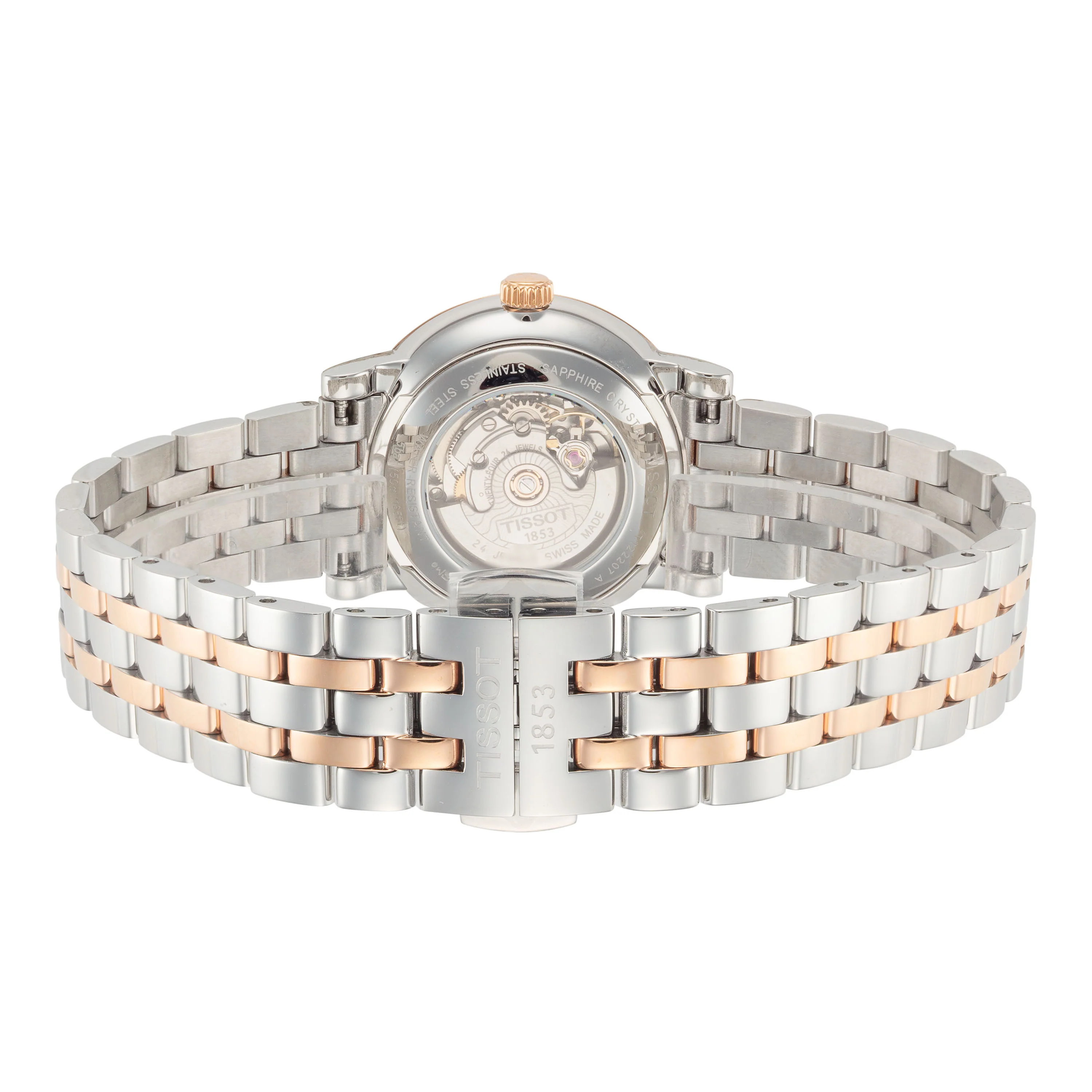 Carson 30mm / Silver / Silver and Rose Gold Silver Dial - Image 3