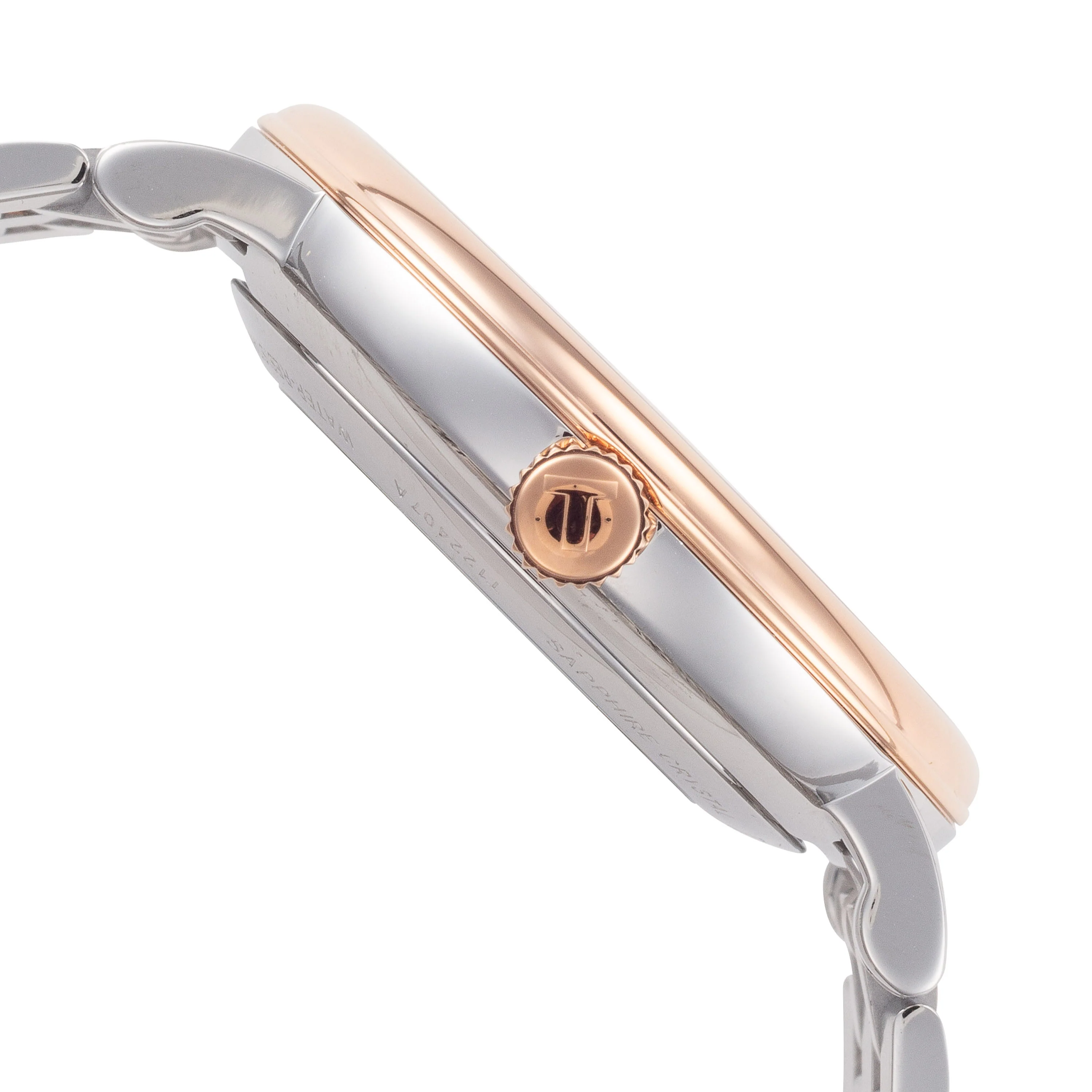 CARSON 40mm / Silver / Silver and Rose Gold | Silver Dial - Image 2