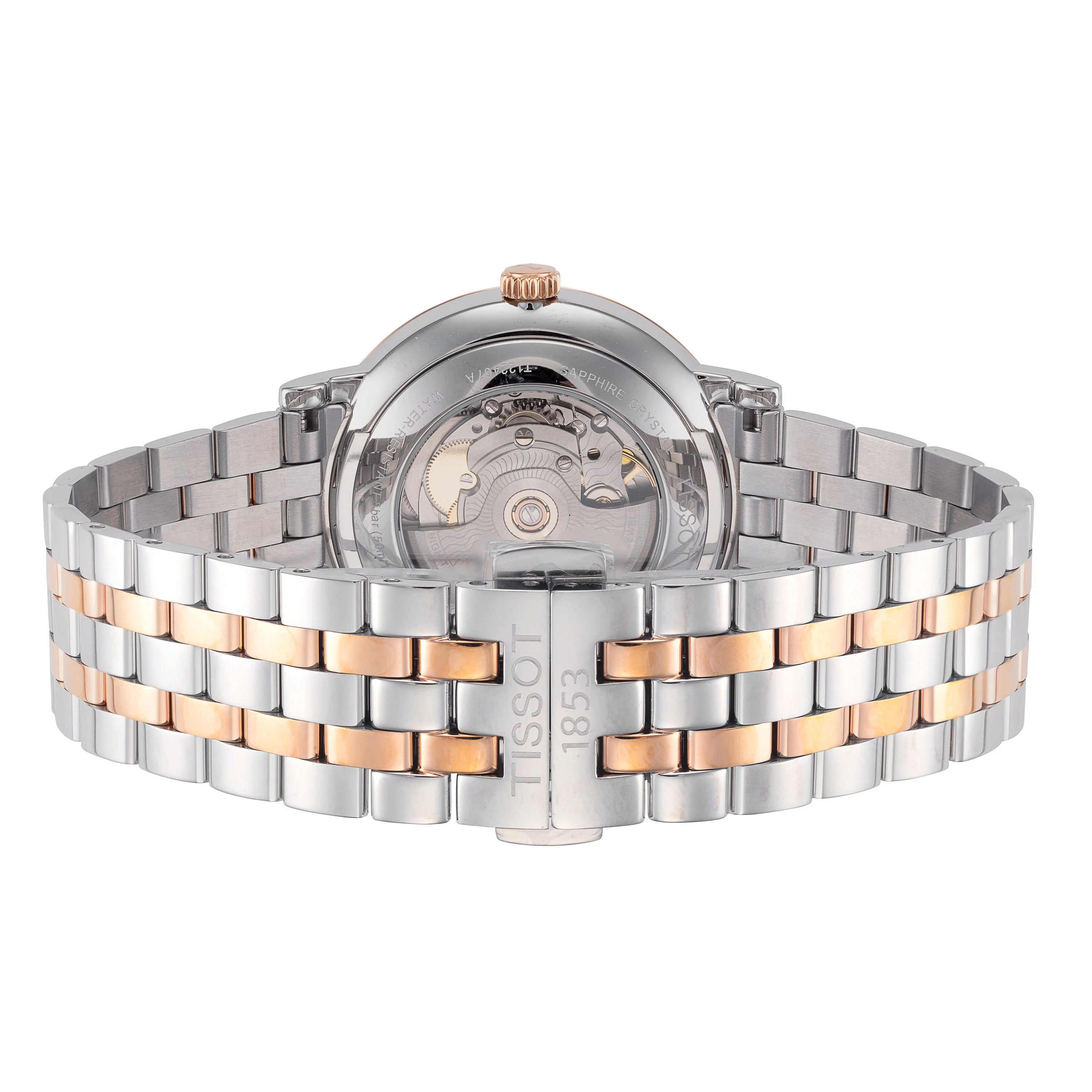 CARSON 40mm / Silver / Silver and Rose Gold | Silver Dial - Image 3