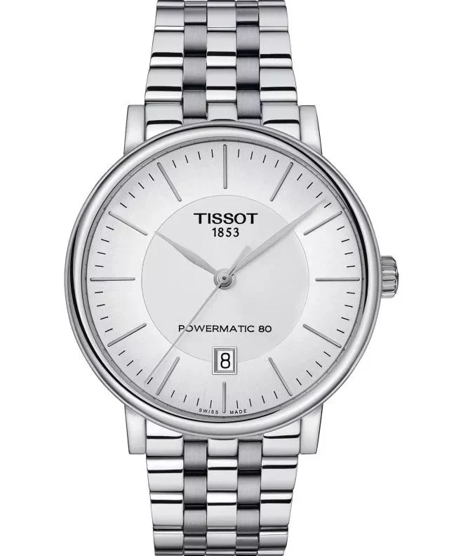 Carson 40mm / Silver / Silver Silver Dial